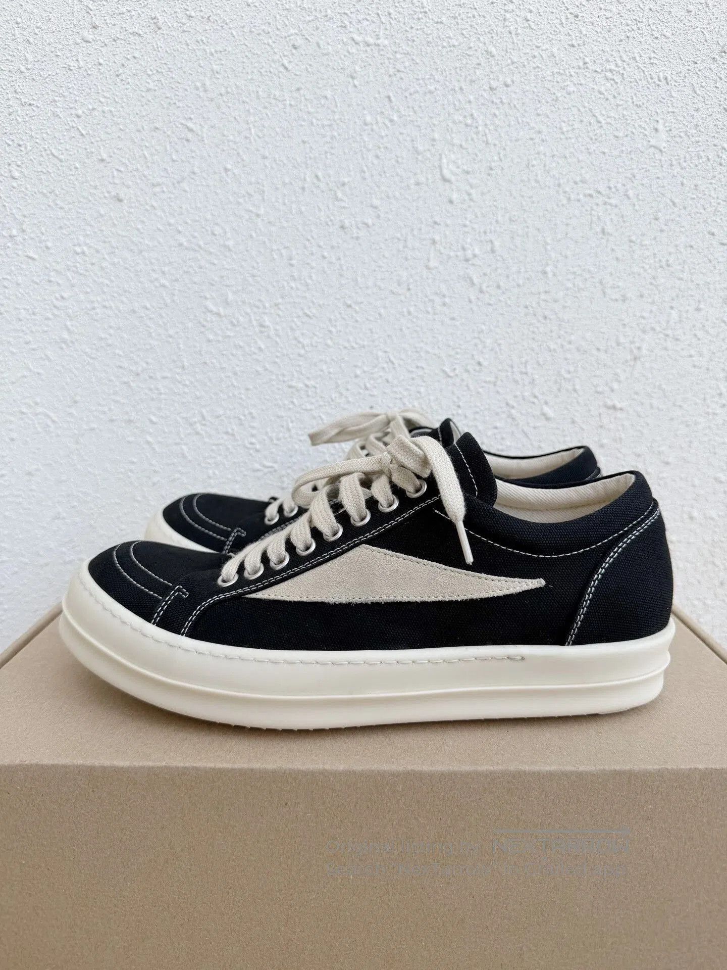 Rick Owens Drkshdw Rick Owens DRKSHDW Canvas Shoes. Size US 7 / EU 40 - 4 Thumbnail