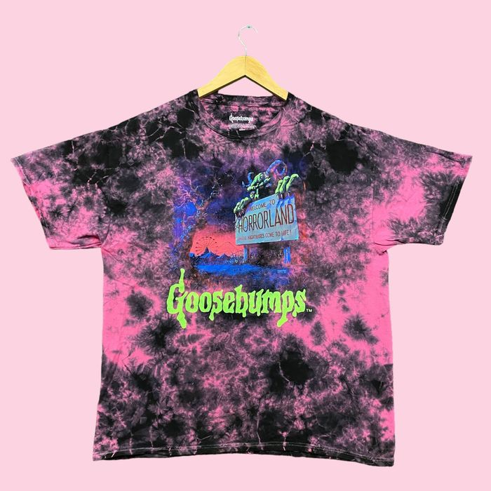 Disney Goosebumps Welcome to Horrorland Tie Dye T-Shirt Size Medium ...