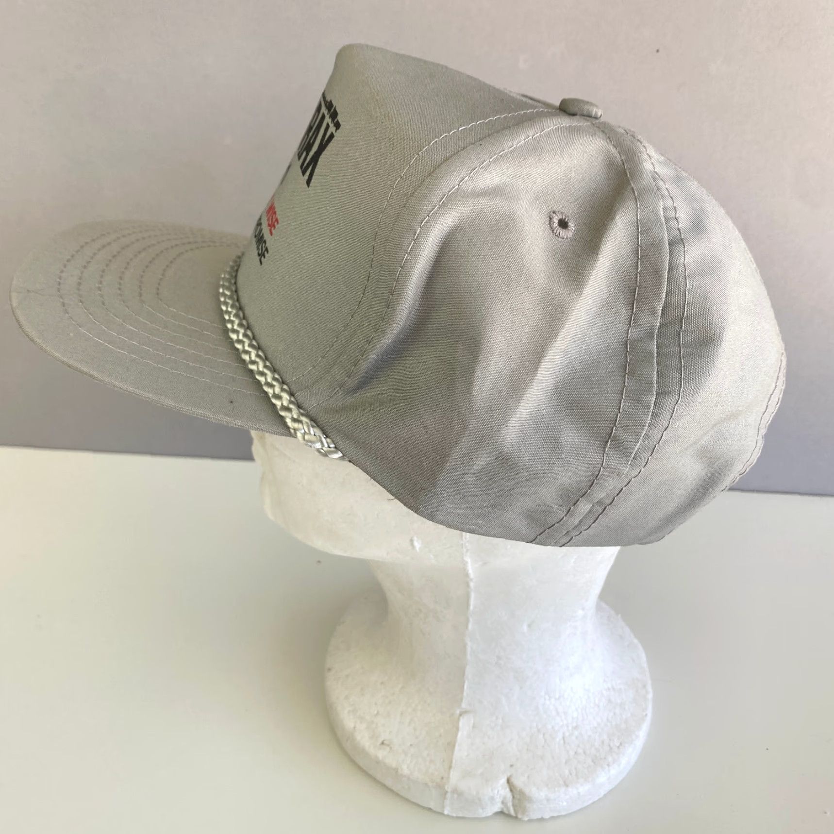 Kapital VINTAGE Capital Trucker Hat Gray 1991 USA 80s 90s Classic Outdoor Hat Mens One Size Cap Size ONE SIZE - 6 Thumbnail