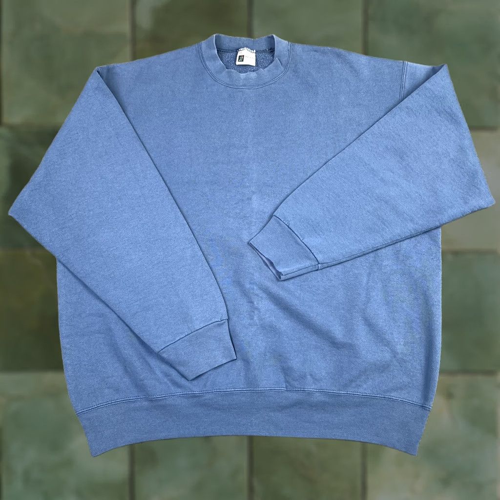 ESPIRIT VINTAGE Pro Spirit Sweatshirt Crewneck 2XL Blue Mens Vintage 90s Made USA Grunge Lounge Wear Size US XXL / EU 58 / 5 - 1 Thumbnail
