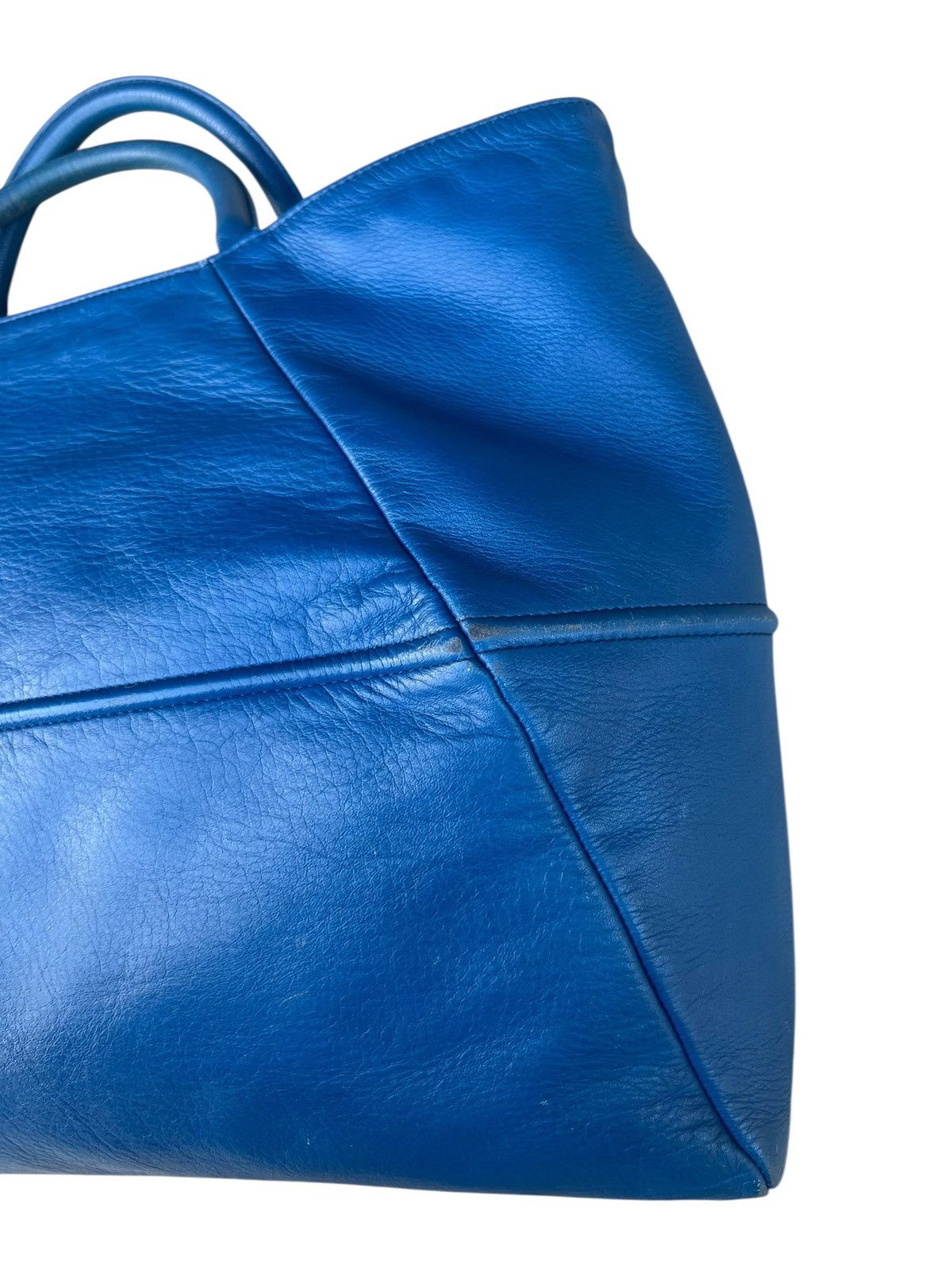 Leather Vintage 2000s Y2K Yohji Yamamoto Y’saccs All Leather Bag Size ONE SIZE - 9 Thumbnail