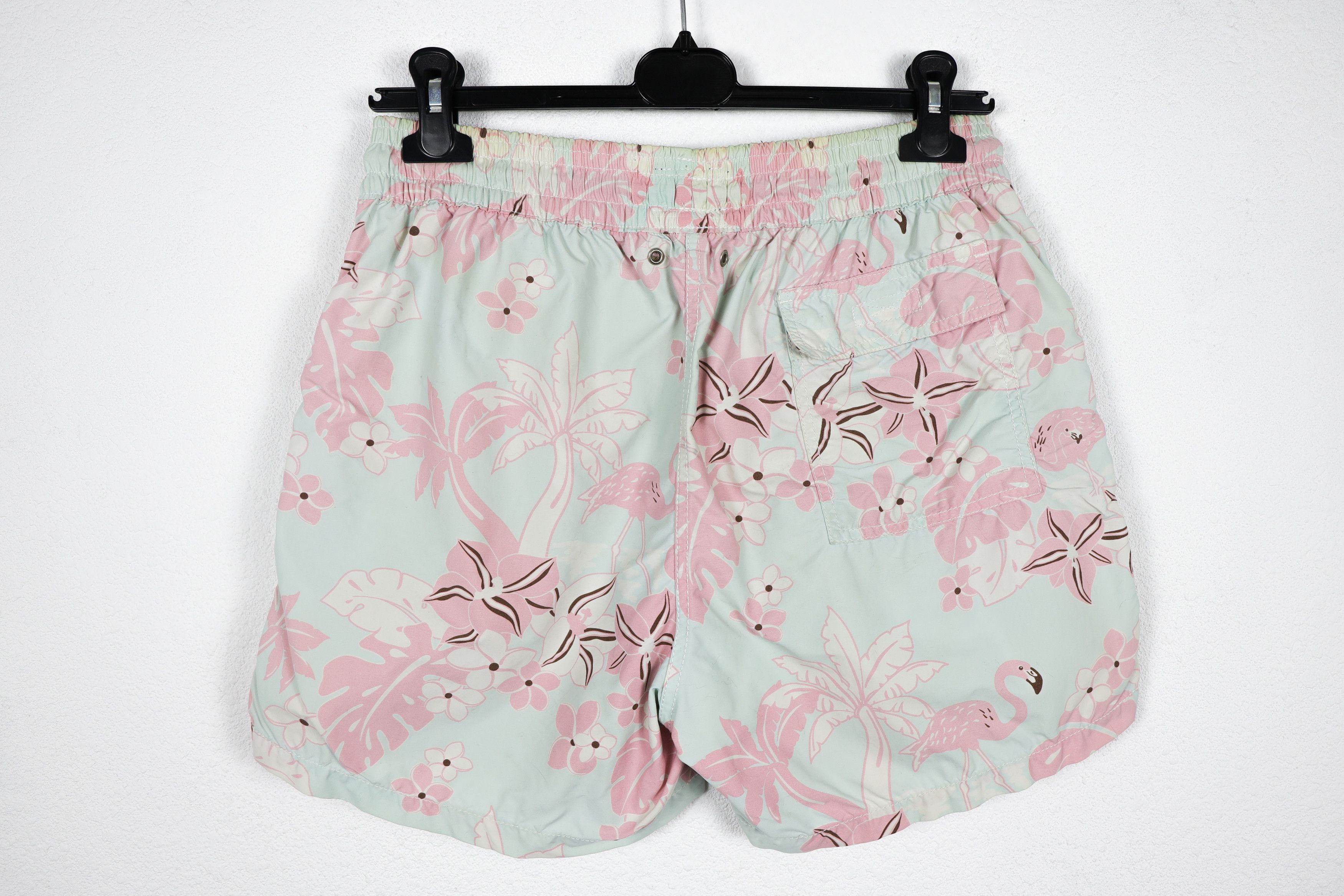 Vilebrequin Vilebrequin Flamingo Floral Printed Pattern Swim Shorts Size US 32 / EU 48 - 4 Thumbnail