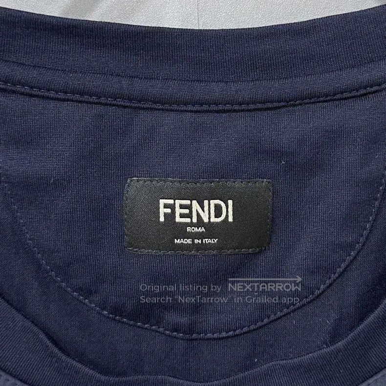Fendi Fendi Patchwork Little Monster Eye Short Sleeve Size M / US 6-8 / IT 42-44 - 5 Thumbnail
