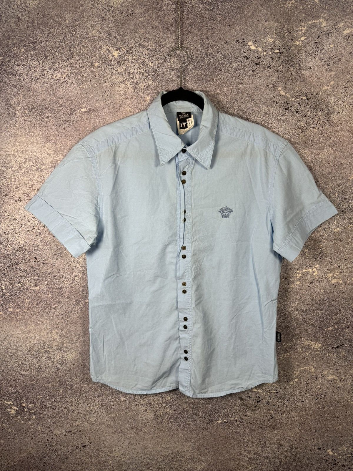 Versace Jeans Couture Vintage Versace Jeans Couture Mettal Logo Krall y2k Size US L / EU 52-54 / 3 - 1 Thumbnail