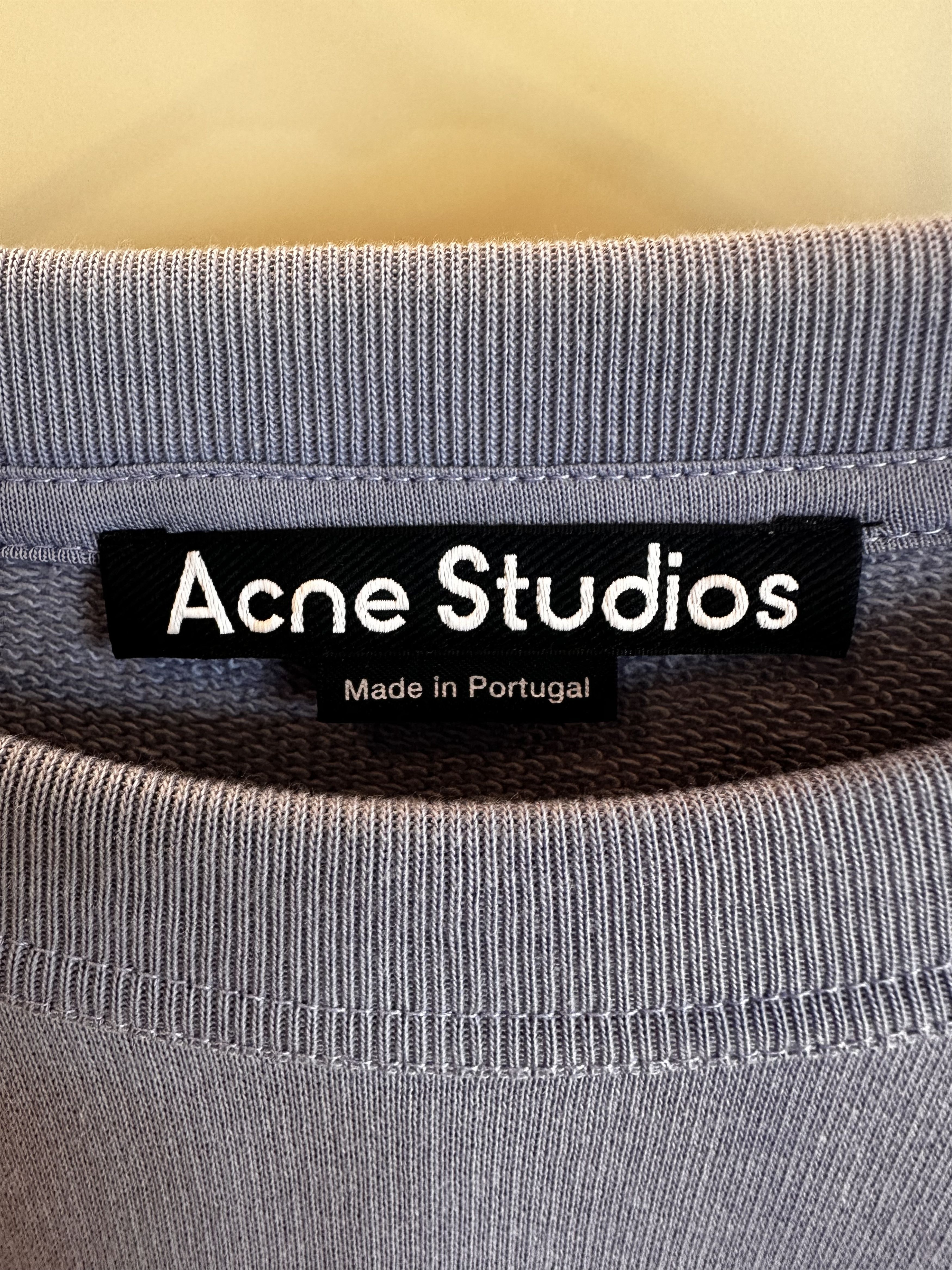 Acne Studios Crew neck sweatshirt, Pale Purple Size US XL / EU 56 / 4 - 8 Thumbnail
