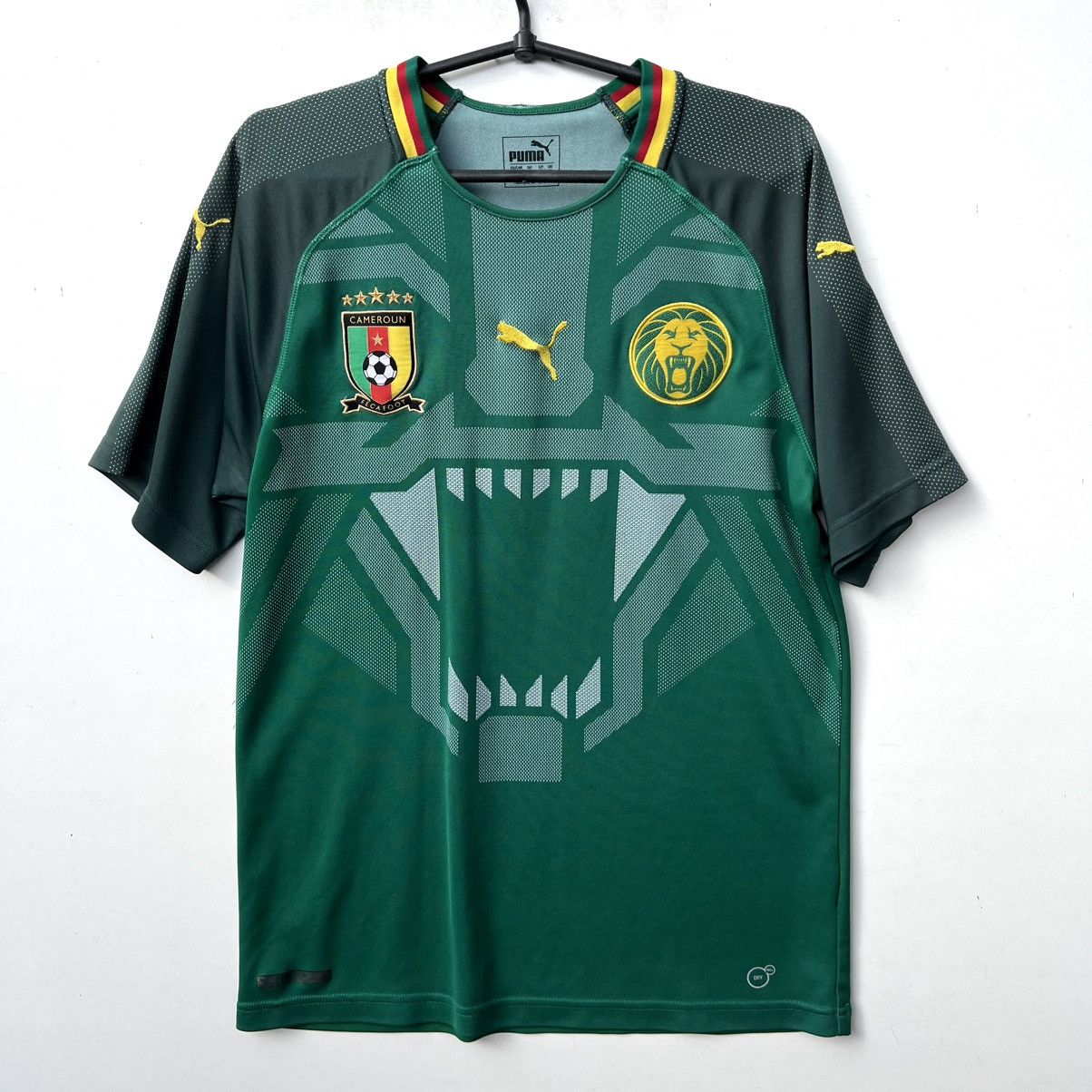 Puma Puma FC Cameroun 2018 2019 Soccer Jersey football t shirt Size US M / EU 48-50 / 2 - 1 Thumbnail