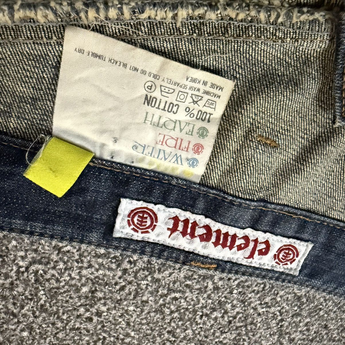 Element 🔥🔥 Y2K Element Skateboarding Crazy Baggy Jean Size US 36 / EU 52 - 13 Thumbnail