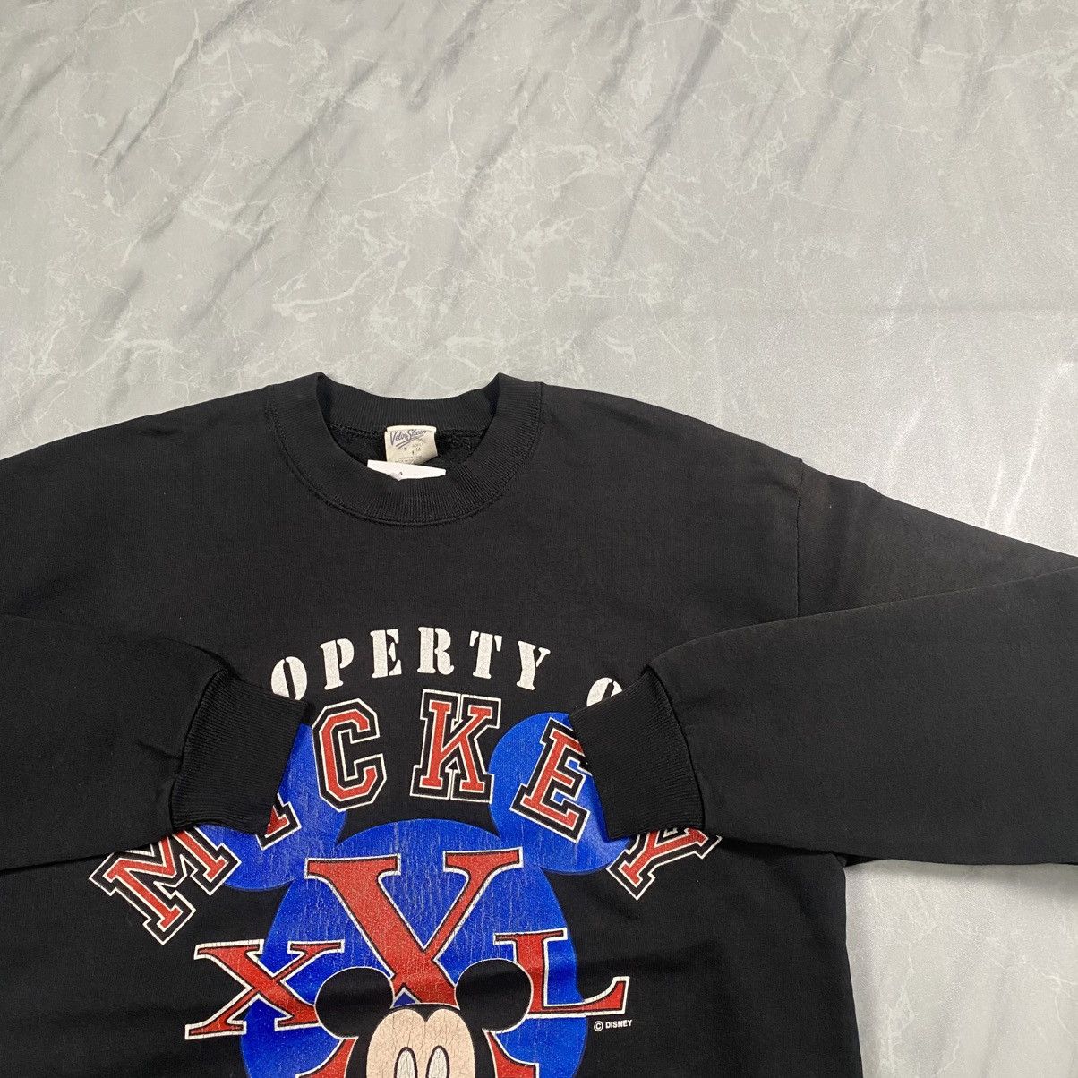Velva Sheen Vintage 90s Mickey Mouse College Crewneck Size US M / EU 48-50 / 2 - 4 Thumbnail