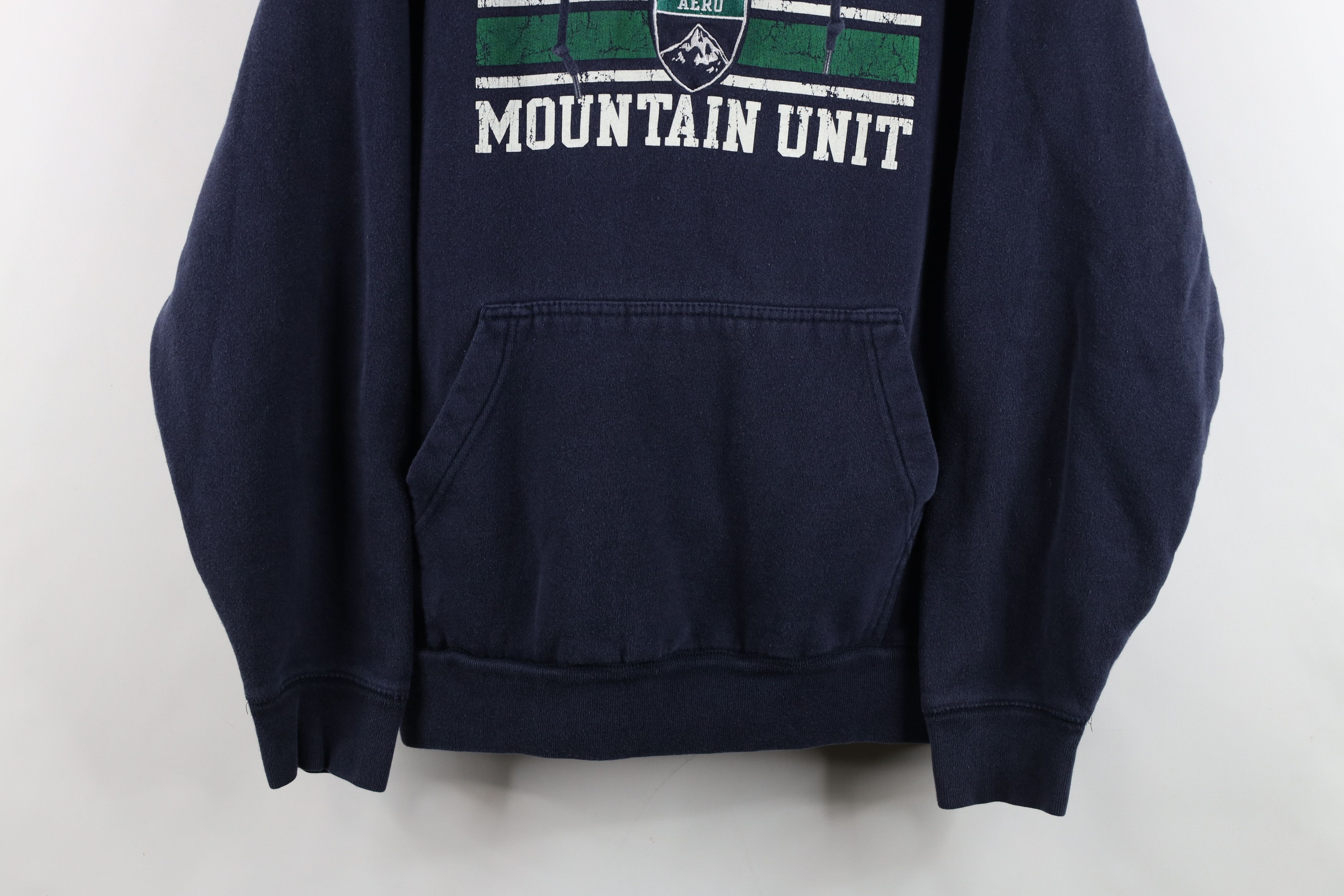 Aeropostale Vintage Y2K Aeropostale Unit Skiing Snowboard Hoodie Blue Size US XL / EU 56 / 4 - 3 Thumbnail