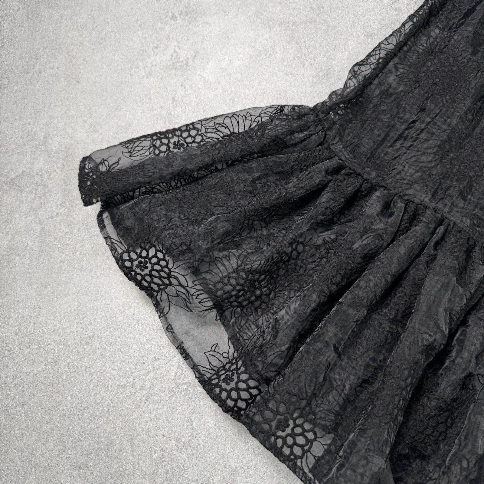 H&M H&M X SANDRA MANSOUR EMBROIDERED SKIRT "NWT" Size UK 10 Size 28" / US 6 / IT 42 - 8 Thumbnail