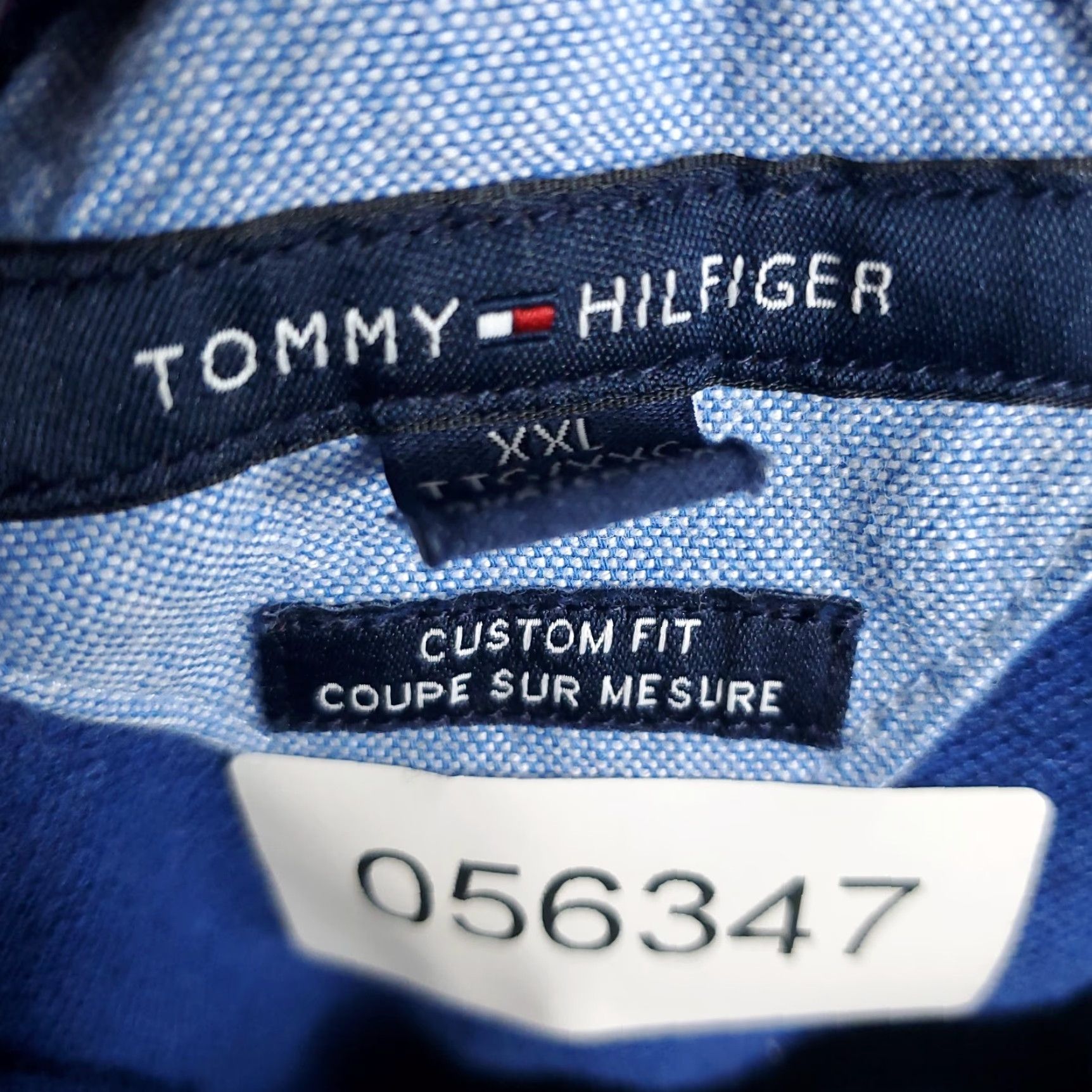 Tommy Hilfiger Tommy Hilfiger Polo Shirt Mens 2XL Blue Casual Short Sleeve Classic Fit Size US XXL / EU 58 / 5 - 6 Thumbnail
