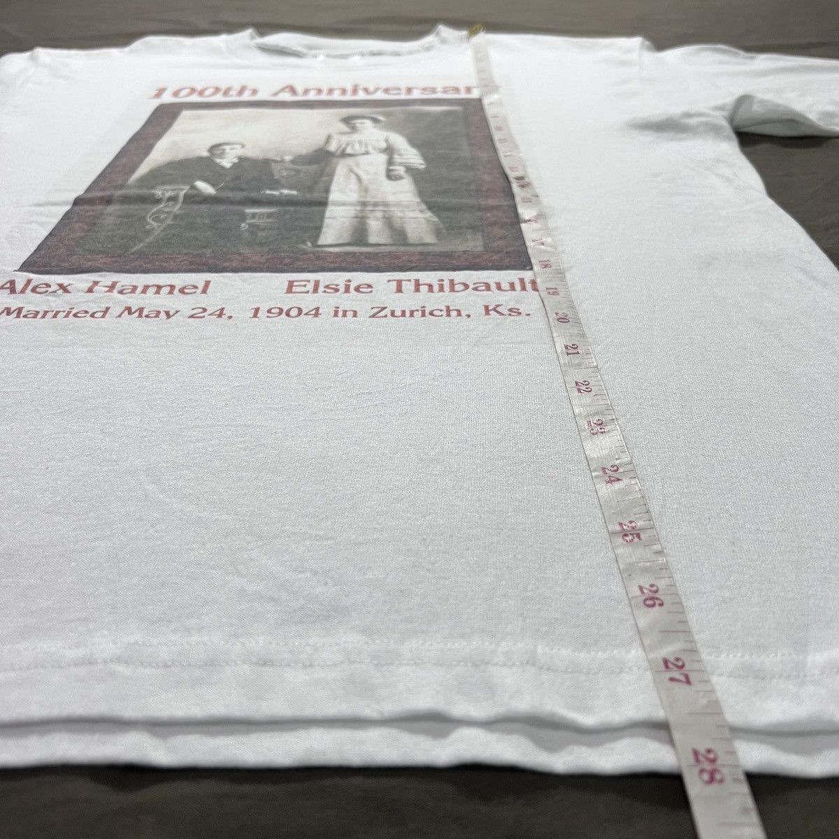 Vintage 100th Anniversary HAMEL REUNION Photography Tee