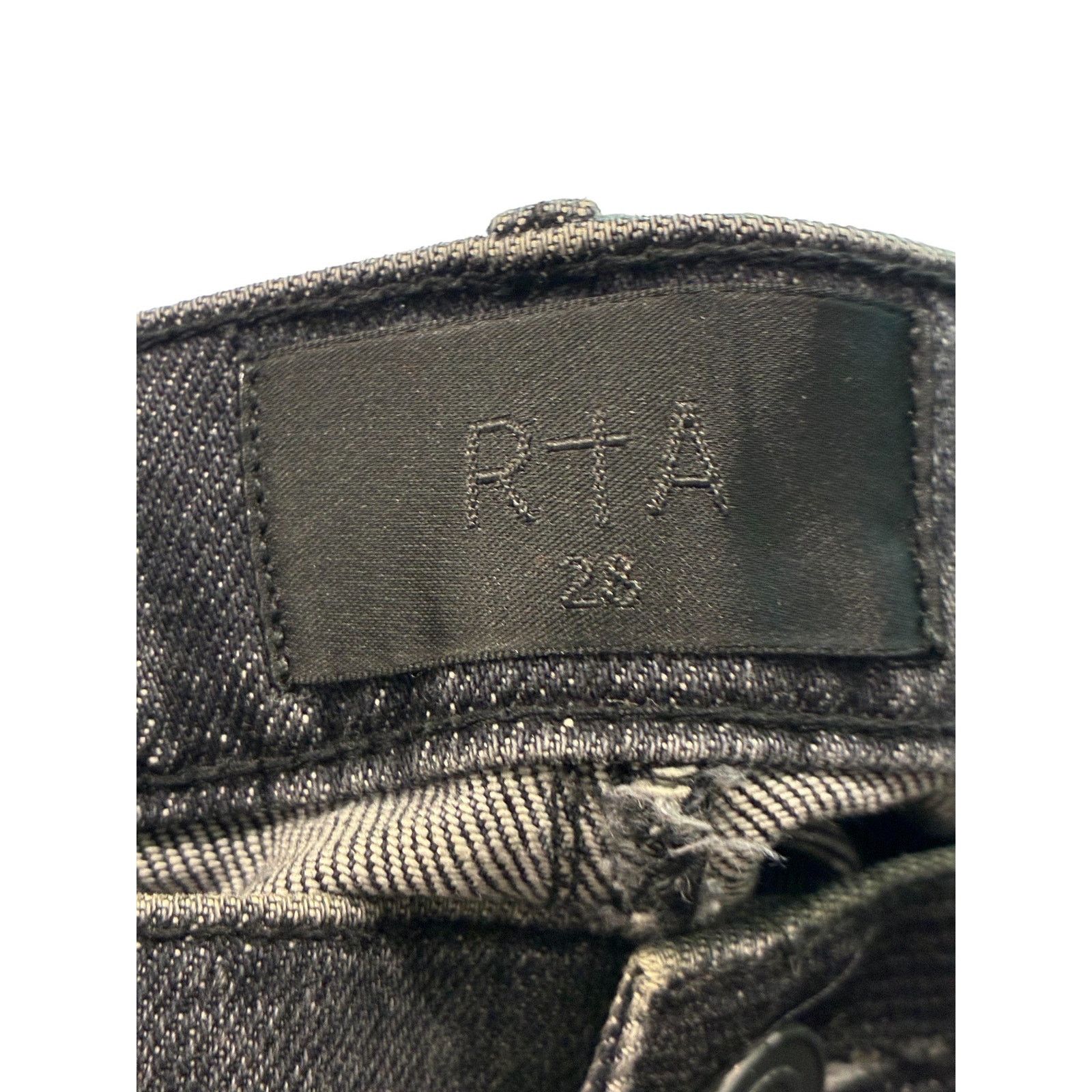 Rta RTA Black Jeans Size US 28 / EU 44 - 2 Thumbnail