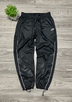 Nike, Pants & Jumpsuits, Nike Womens Y2k Vintage Track Pants Stripe Black  Small 9s