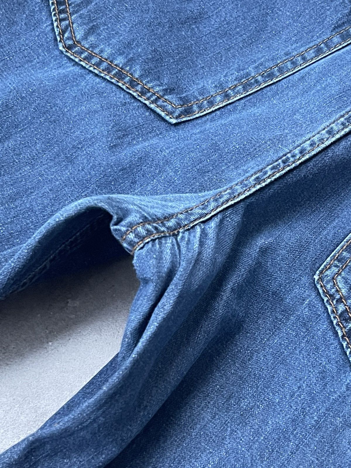 AMI AMI Alexandre Mattiussi Indigo Denim Pants Size US 30 / EU 46 - 21 Thumbnail