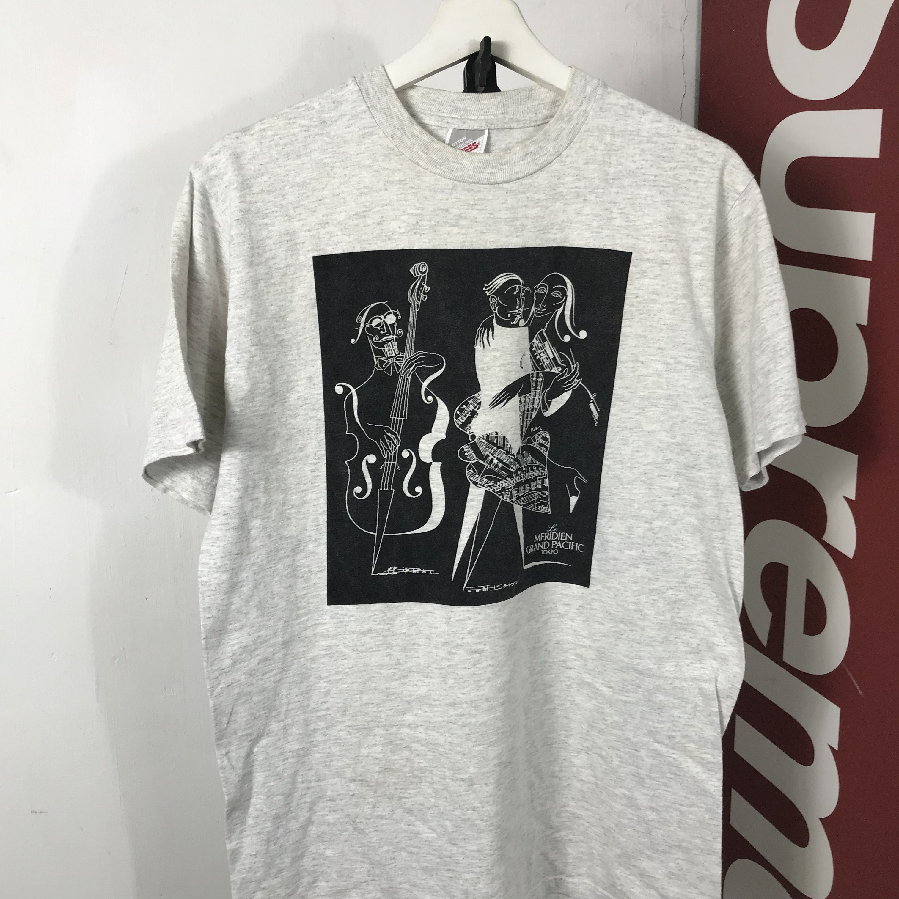 Jazz Cartier vintage Telfar Dance jazz musical T-Shirt Size US M / EU 48-50 / 2 - 2 Thumbnail