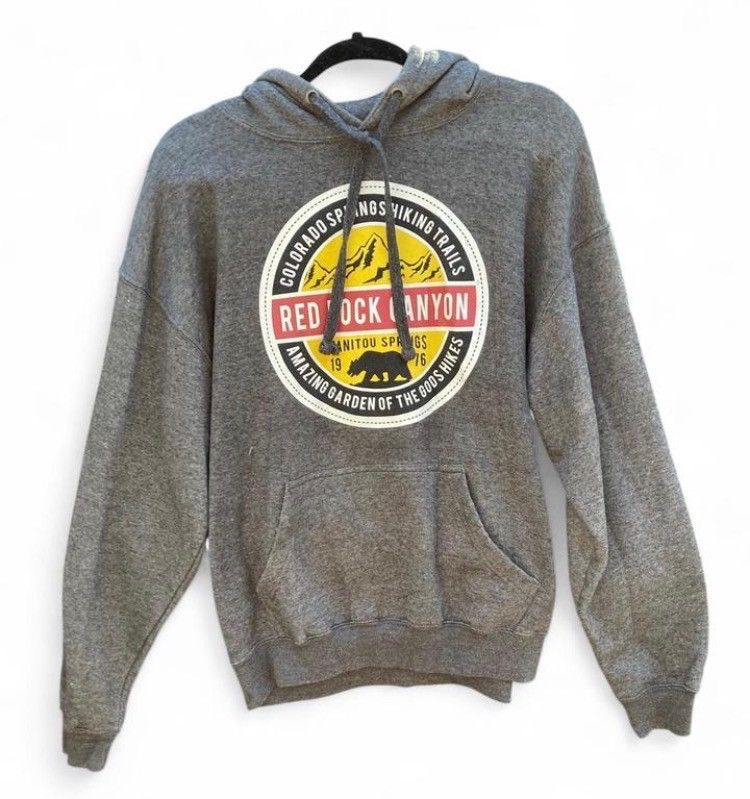 Pacific and Co. Red Rock Canyon Colorado Gray Graphic Hoodie Size US M / EU 48-50 / 2 - 1 Thumbnail