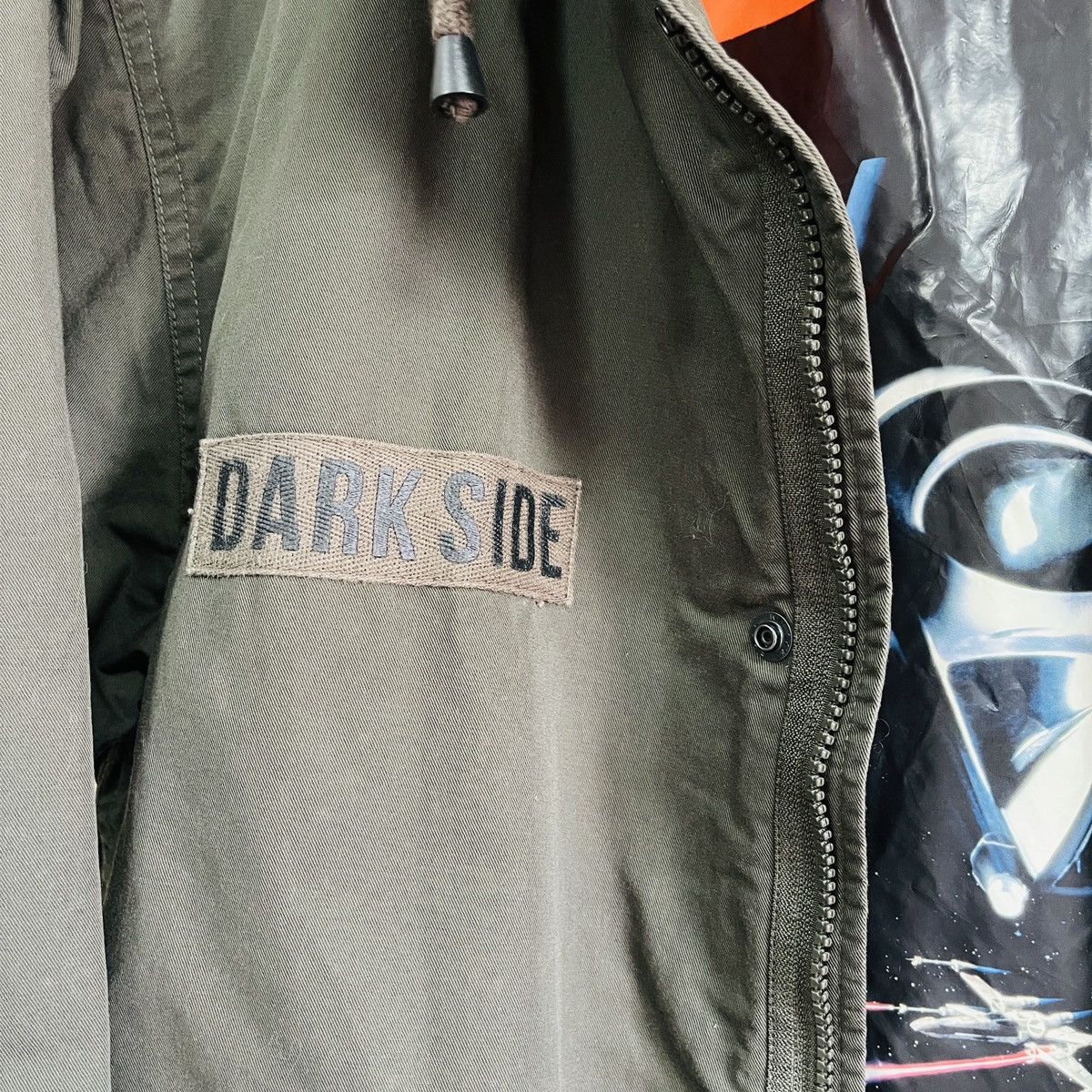 Star Wars Darth Vader Dark Side Parka Long Jacket With Hooded Size US L / EU 52-54 / 3 - 11 Thumbnail
