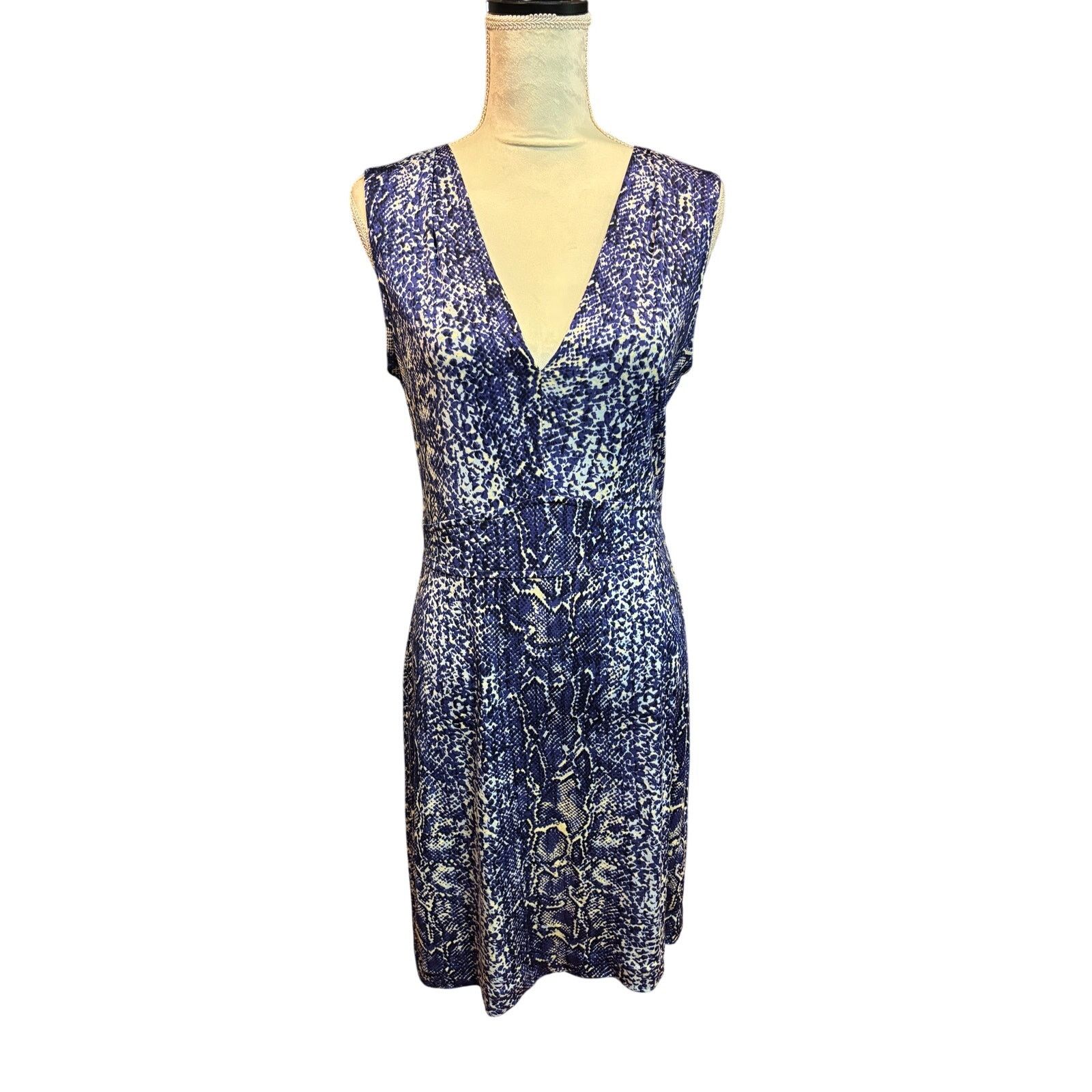 Tory Burch Tory Burch Silk Snakeskin Print Dress Size M Size M / US 6-8 / IT 42-44 - 1 Thumbnail