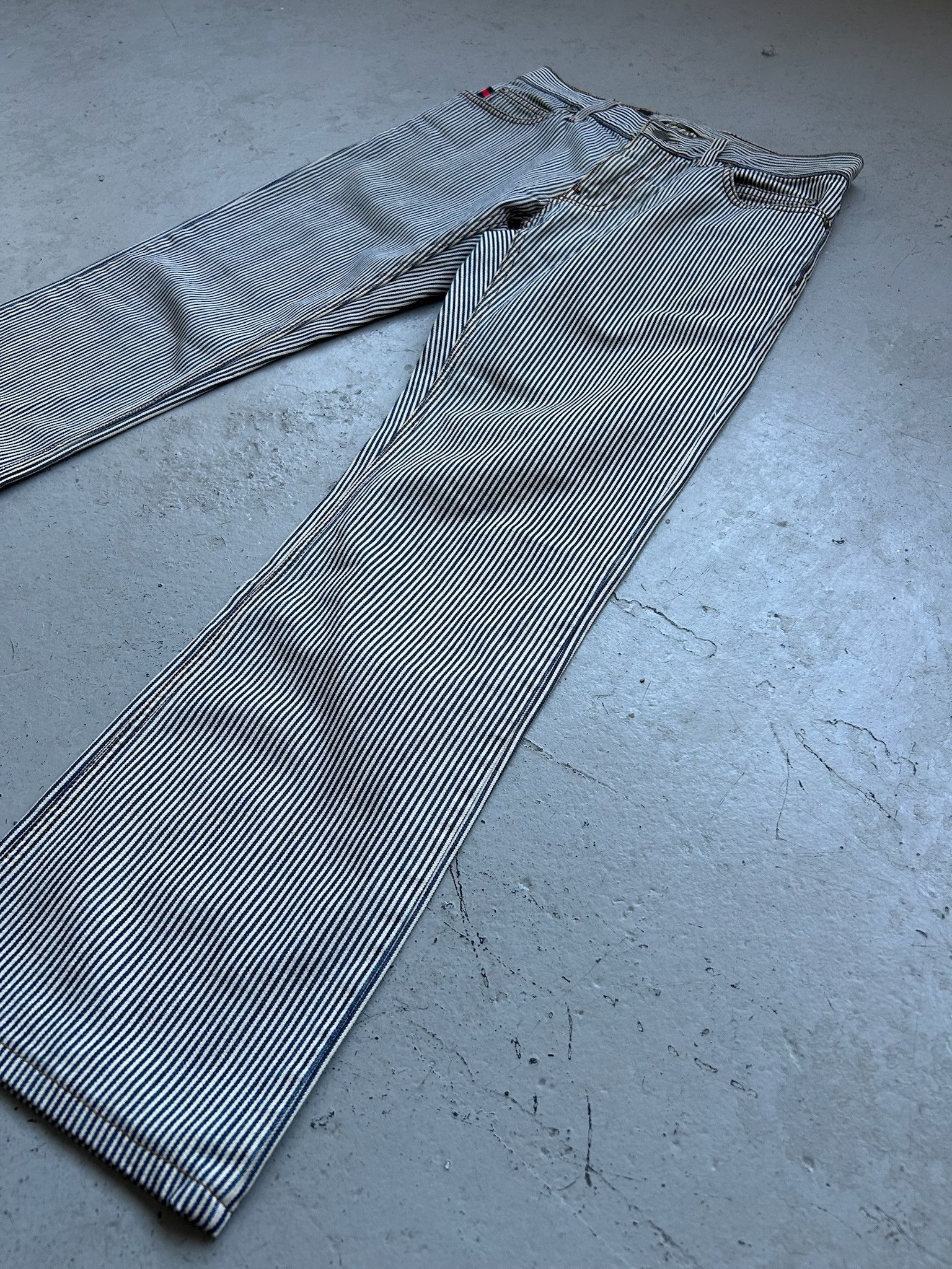 Gucci Gucci Striped Cotton Bottoms Size US 27 - 2 Thumbnail