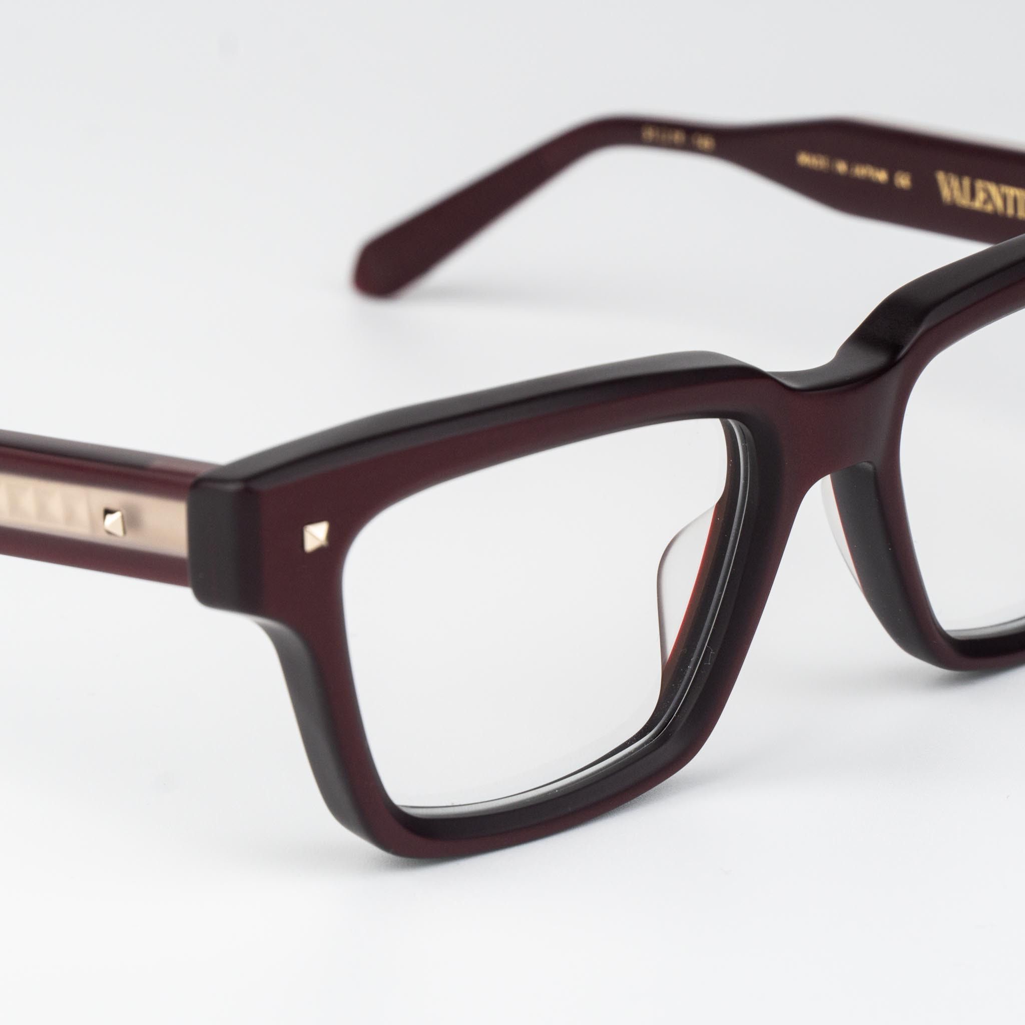 Valentino Valentino Men Eyeglasses Burgundy V-ESSENTIAL I VLX-121 C Size ONE SIZE - 6 Thumbnail