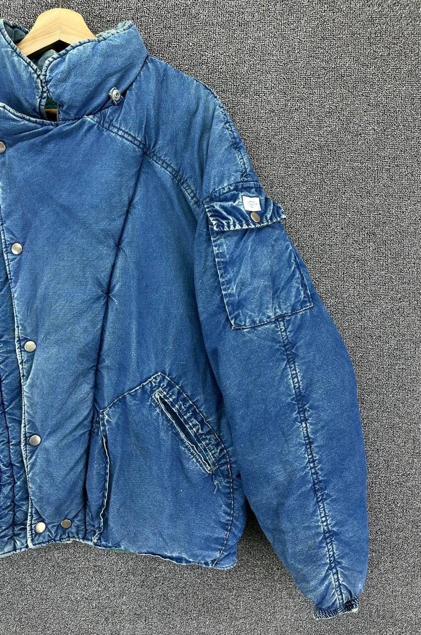 Vintage Marithe Francois Girbaud Closed Sherpa Denim Jacket