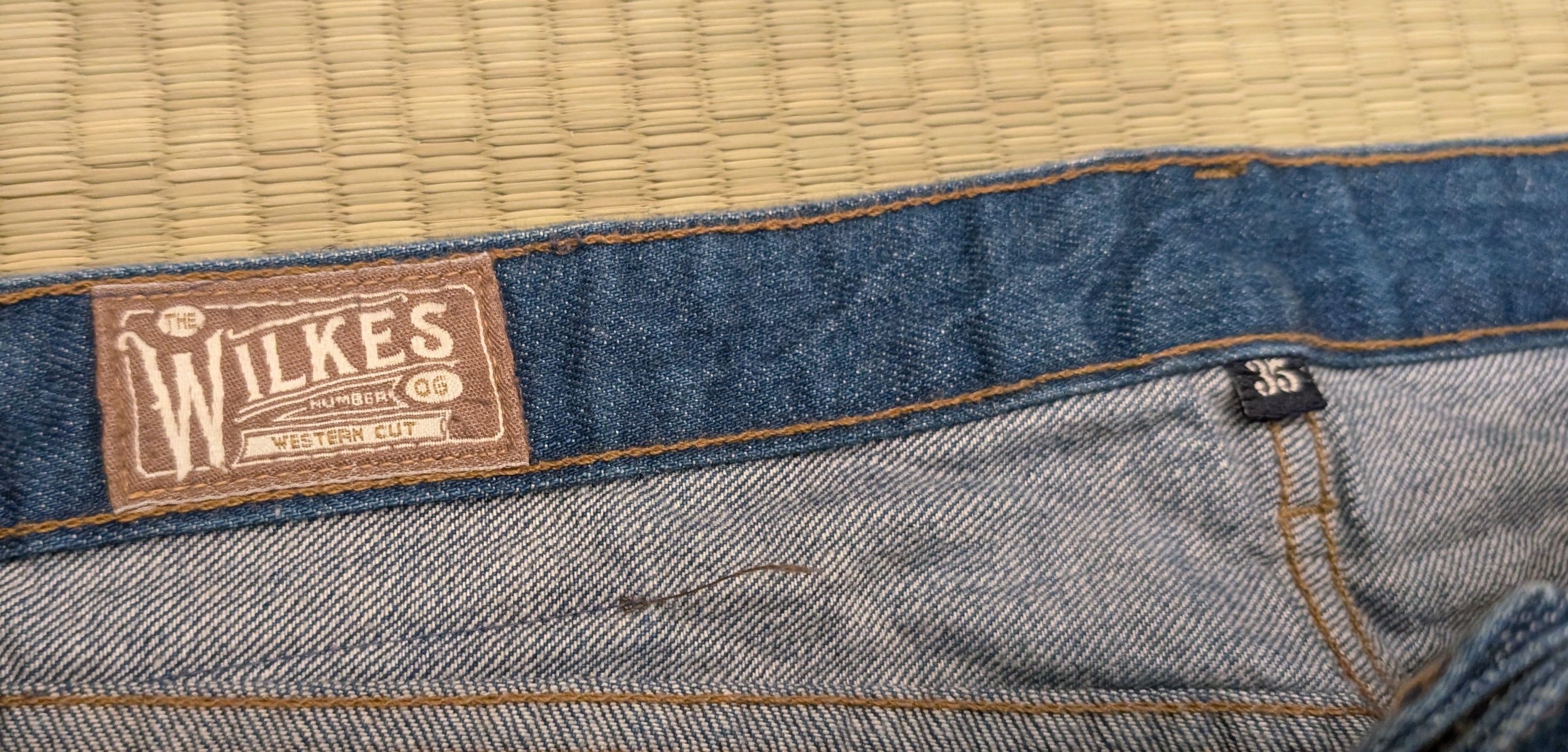 Freenote Freenote Wilkes Western 12 oz. Vintage Blue Selvedge Denim Size US 35 - 3 Thumbnail