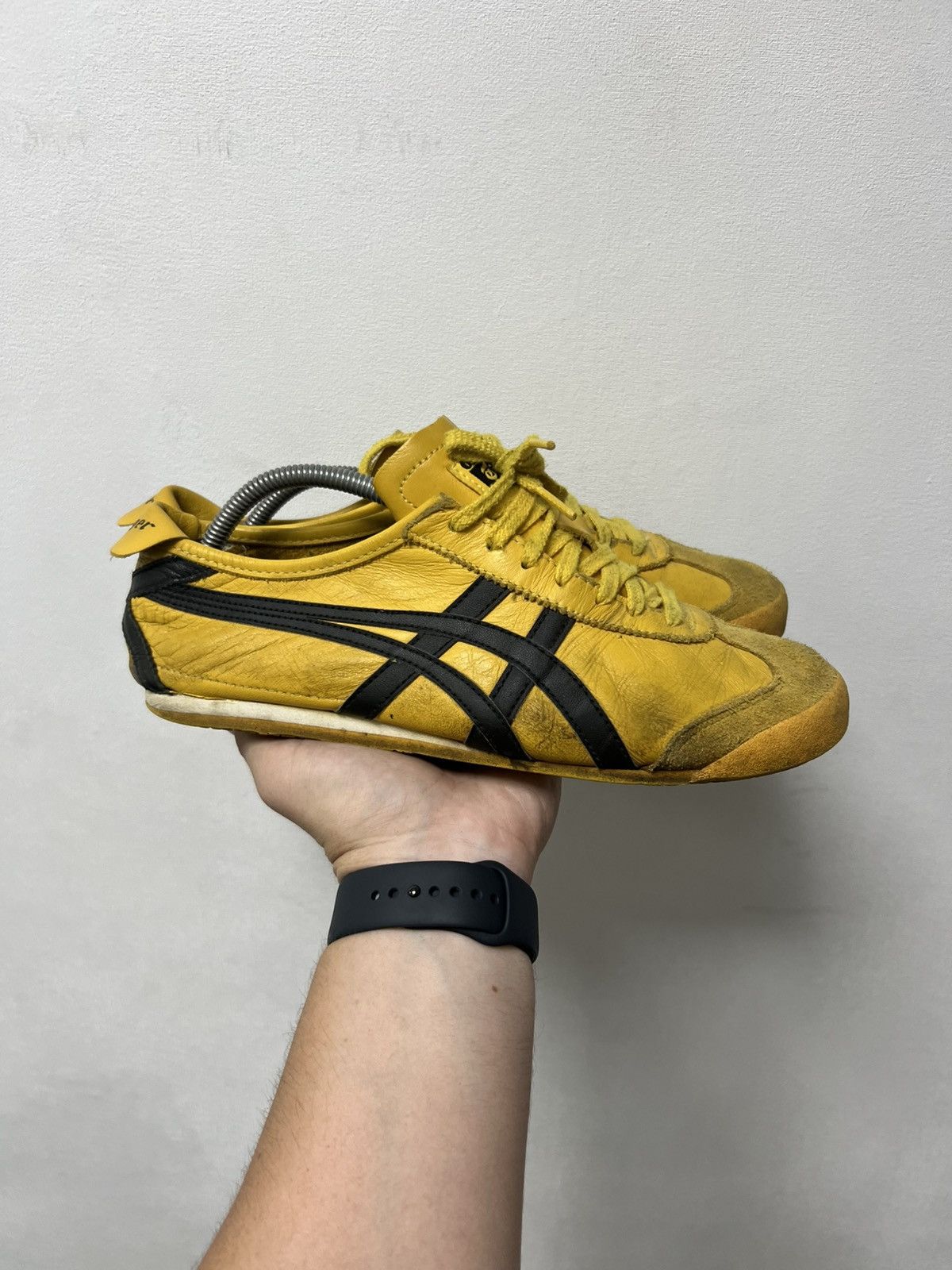 Asics 🔥Onitsuka Tiger ASICS rare yellow hi top sneakers Size US 8 / EU 41 - 1 Thumbnail