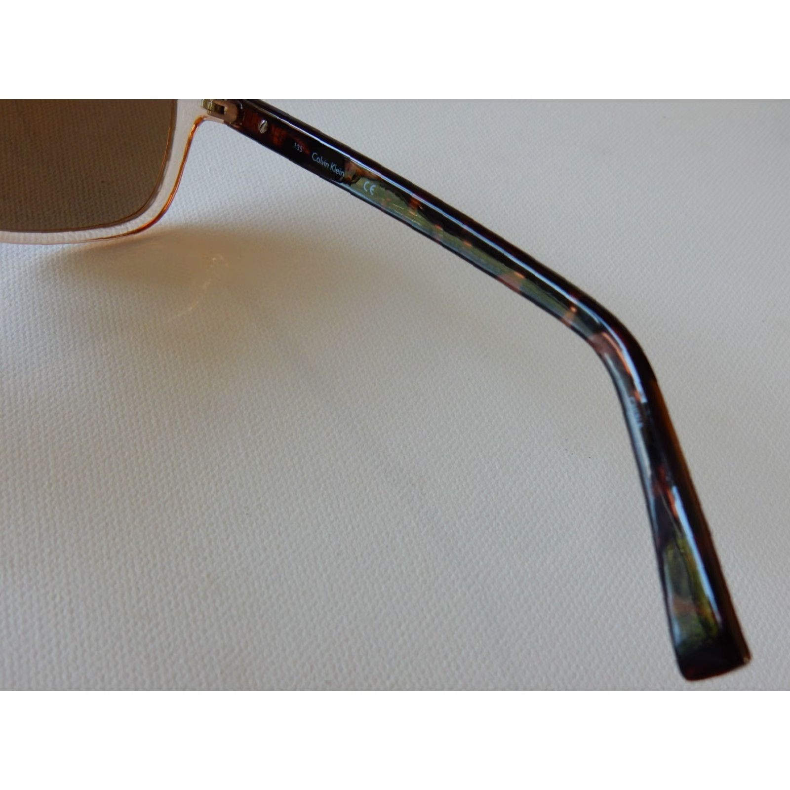 Calvin Klein CALVIN KLEIN Women's Sunglasses Brown 58[]16 135 Fashion Accessories Size ONE SIZE - 5 Thumbnail