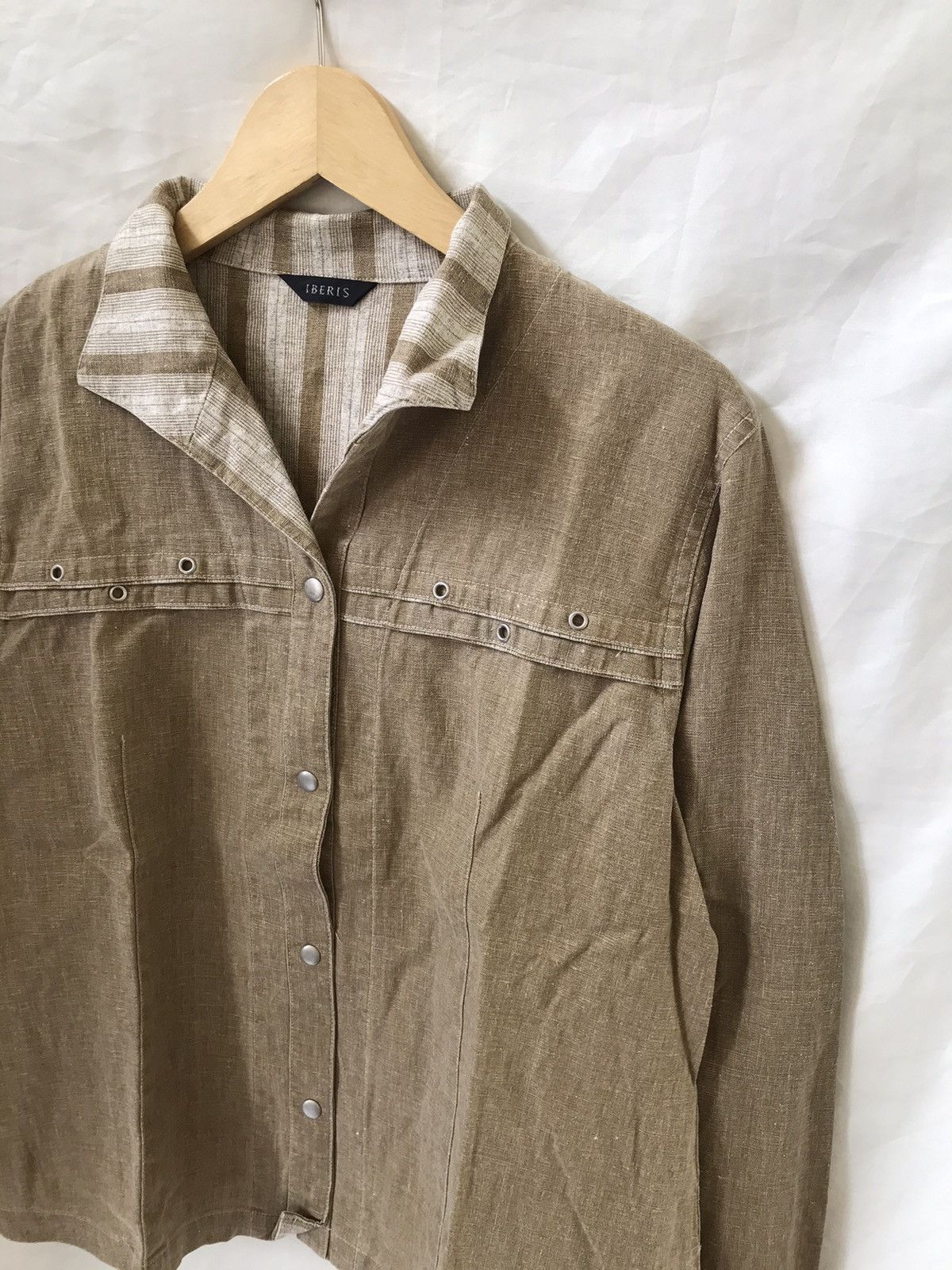 Yohji Yamamoto Undefined Studded western Shirt double layer Style Size M / US 6-8 / IT 42-44 - 2 Thumbnail
