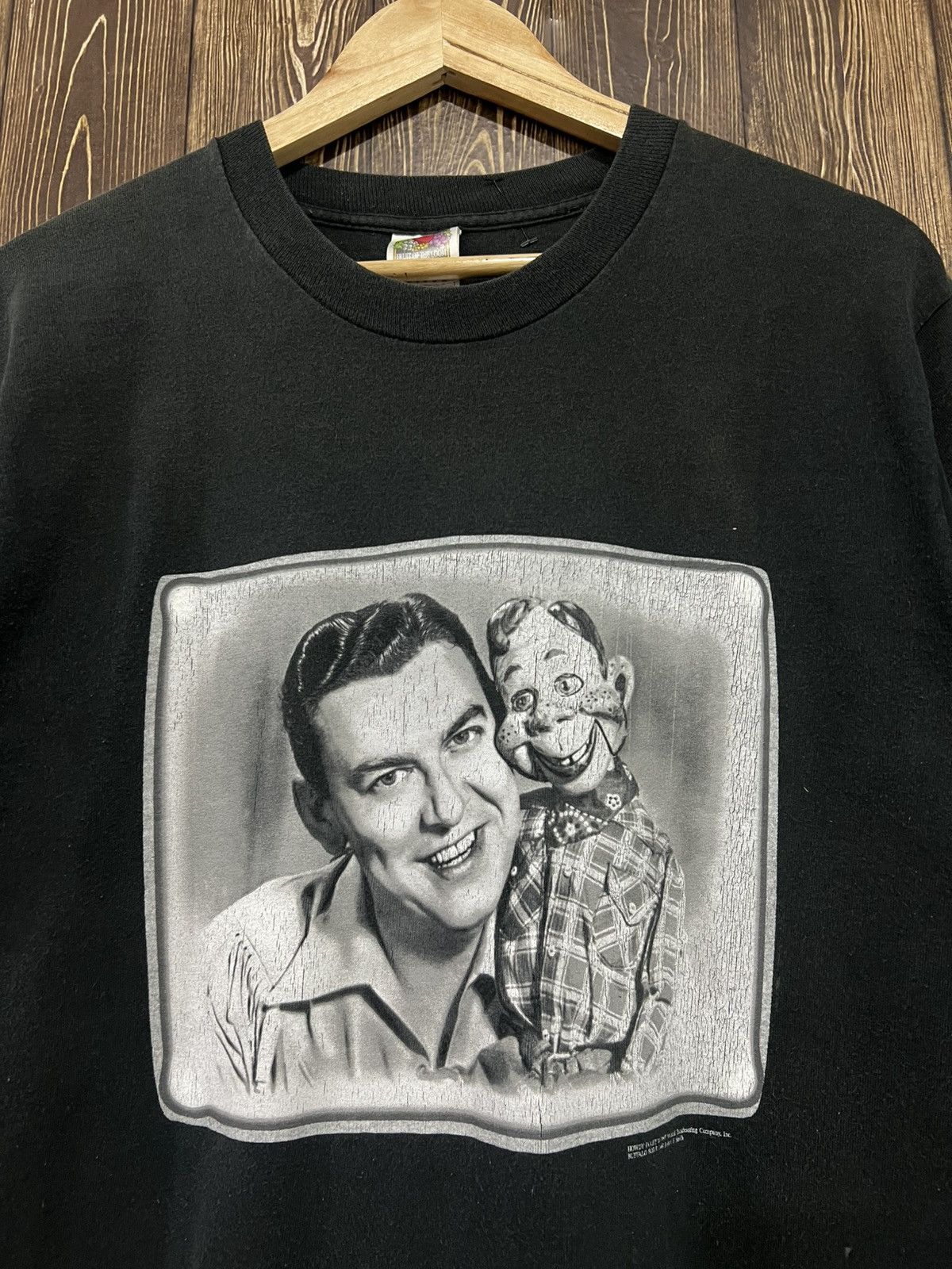 Vintage Vintage 90s Howdy Doody Potrait Tshirt Size US M / EU 48-50 / 2 - 2 Thumbnail