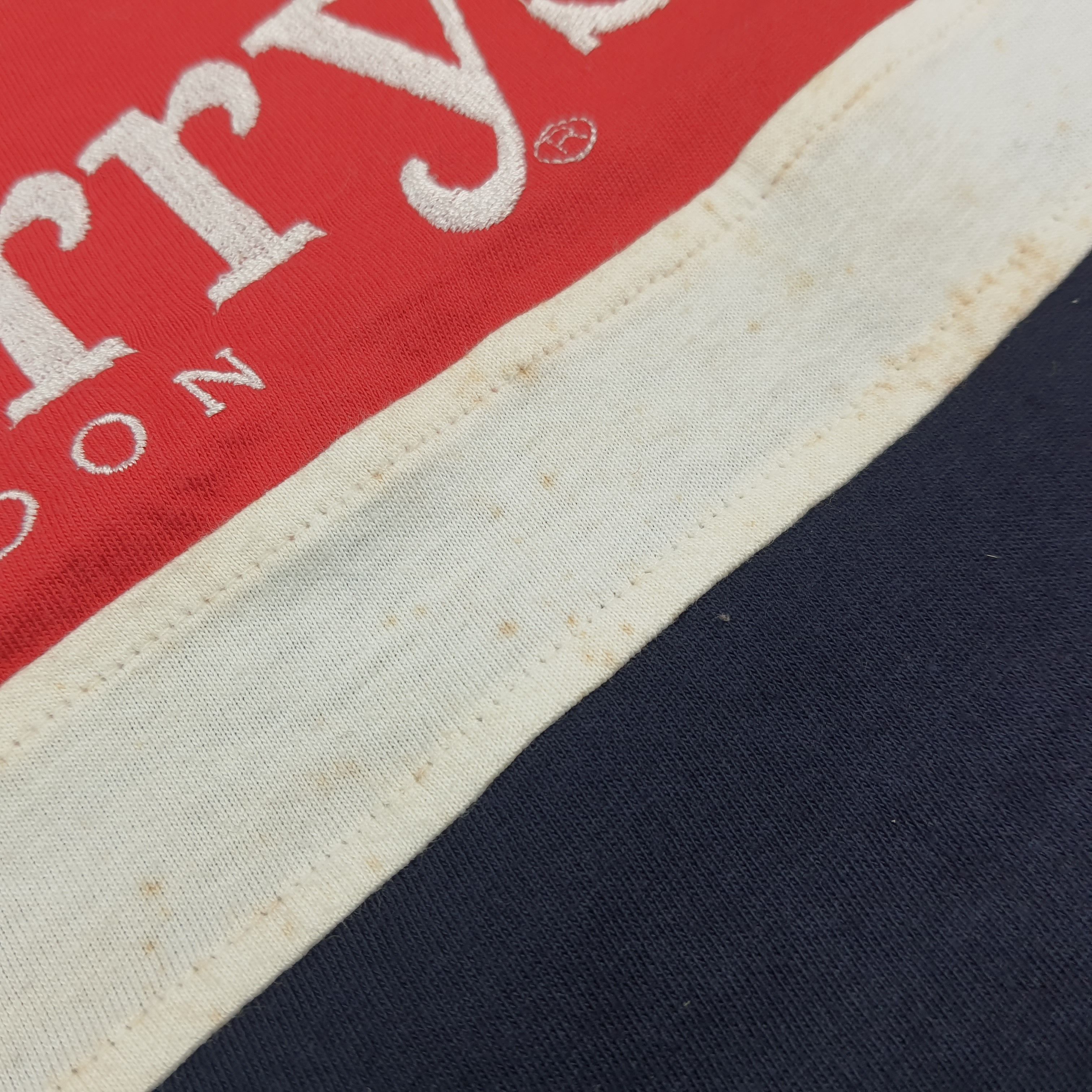 Burberry Vintage Burberrys London Striped Deadstock Tshirt C299N13 Size US M / EU 48-50 / 2 - 10 Thumbnail