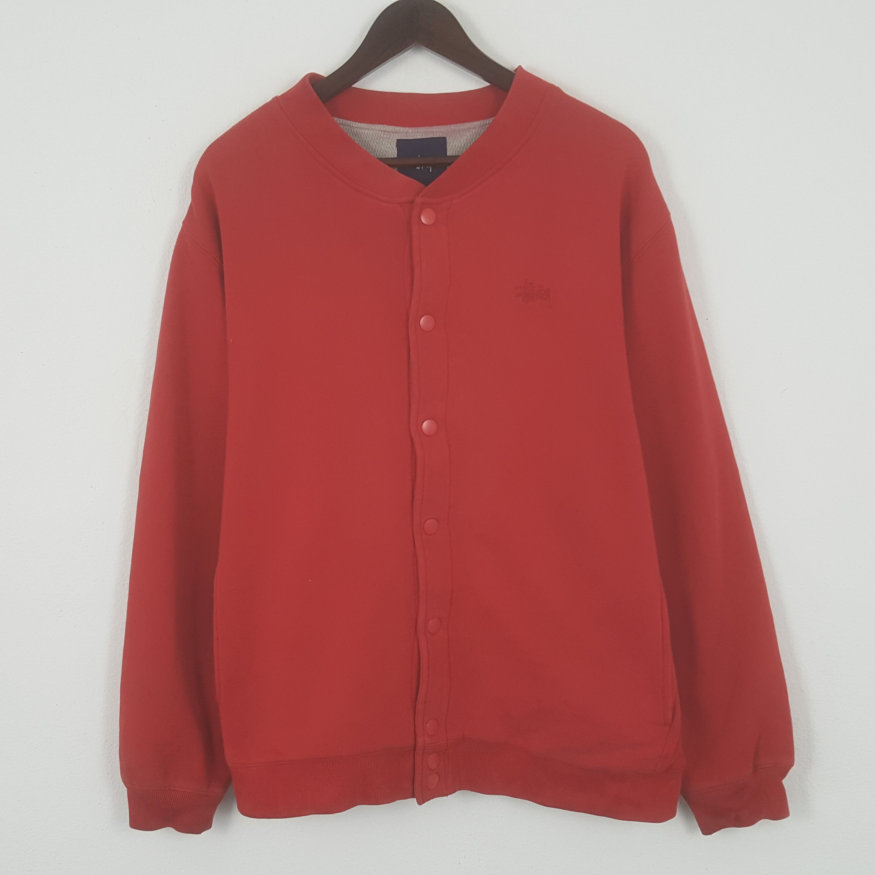 Stussy × Vintage Vintage Stussy Custom Art Varsity Jacket Size US L / EU 52-54 / 3 - 3 Thumbnail