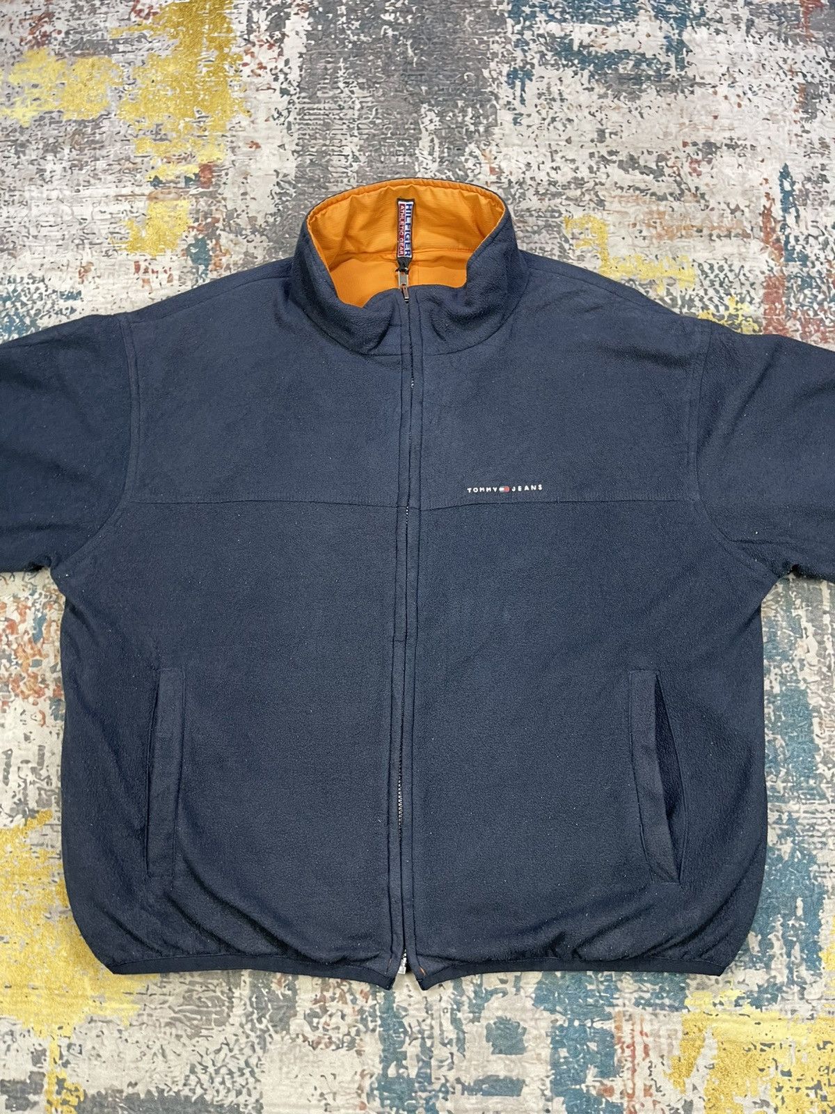 Tommy Hilfiger Vtg Tommy Hilfiger Denim Reversible Jackets Size US XL / EU 56 / 4 - 2 Thumbnail