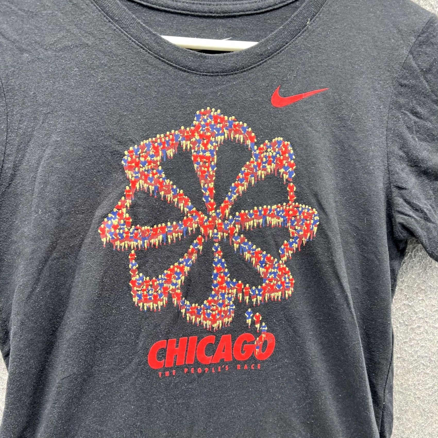Nike Nike Chicago Marathon Shirt Womens Medium Black Dri-Fit 2017 Running Tee Size M / US 6-8 / IT 42-44 - 6 Thumbnail