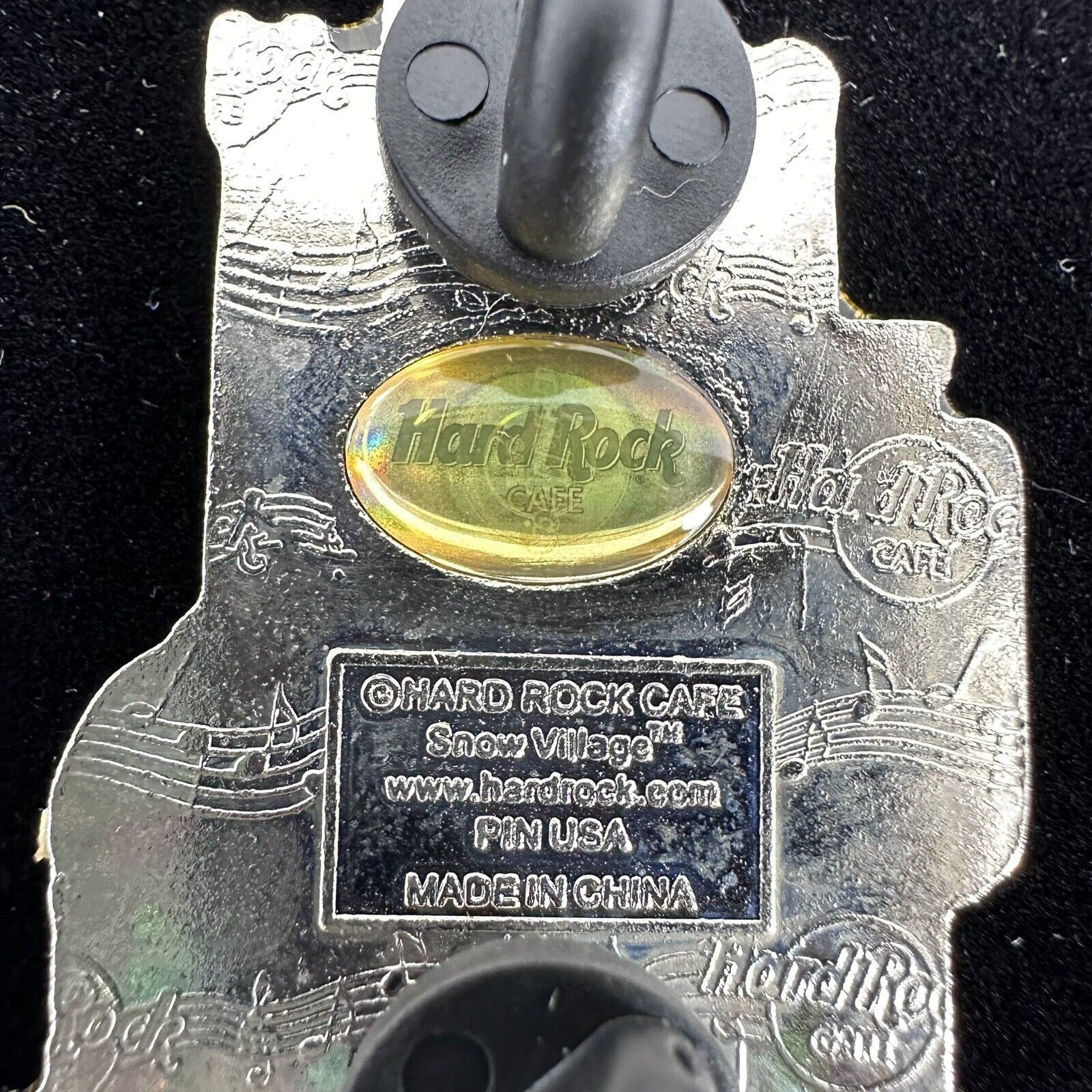 Hard Rock Cafe Hard Rock Cafe VTG Dept 56 Snow Village Enamel Pin Memphis Size ONE SIZE - 3 Thumbnail
