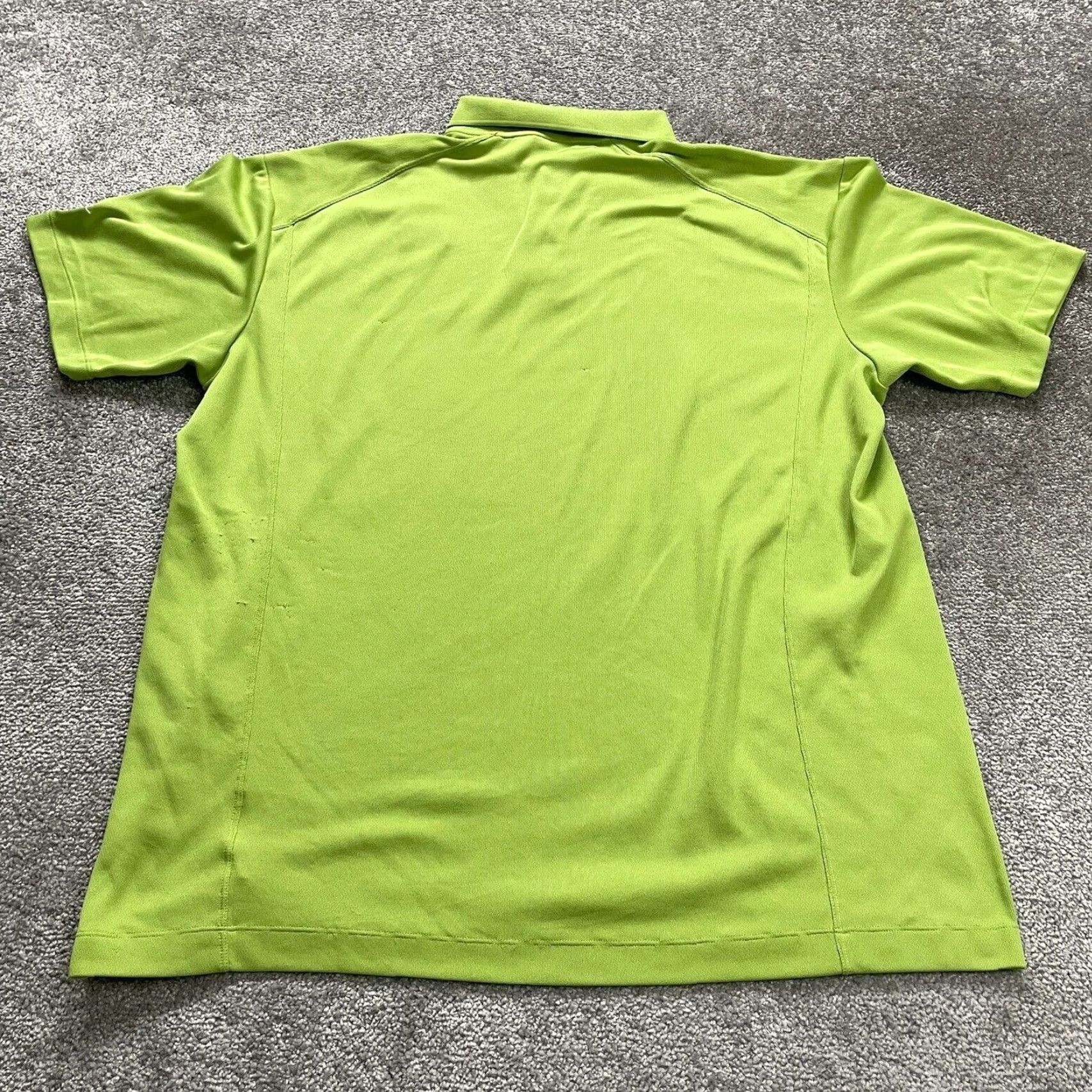 Nike VINTAGE Nike Golf Fit Dry Polo Shirt Mens 2XL Apple Green PSP Industries Outdoor Casual Size US XXL / EU 58 / 5 - 2 Thumbnail