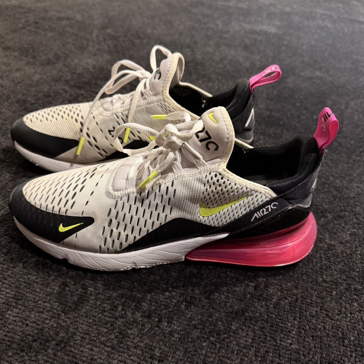 Nike Nike white and pink airmax 270 Size US 8.5 / EU 41-42 - 6 Thumbnail
