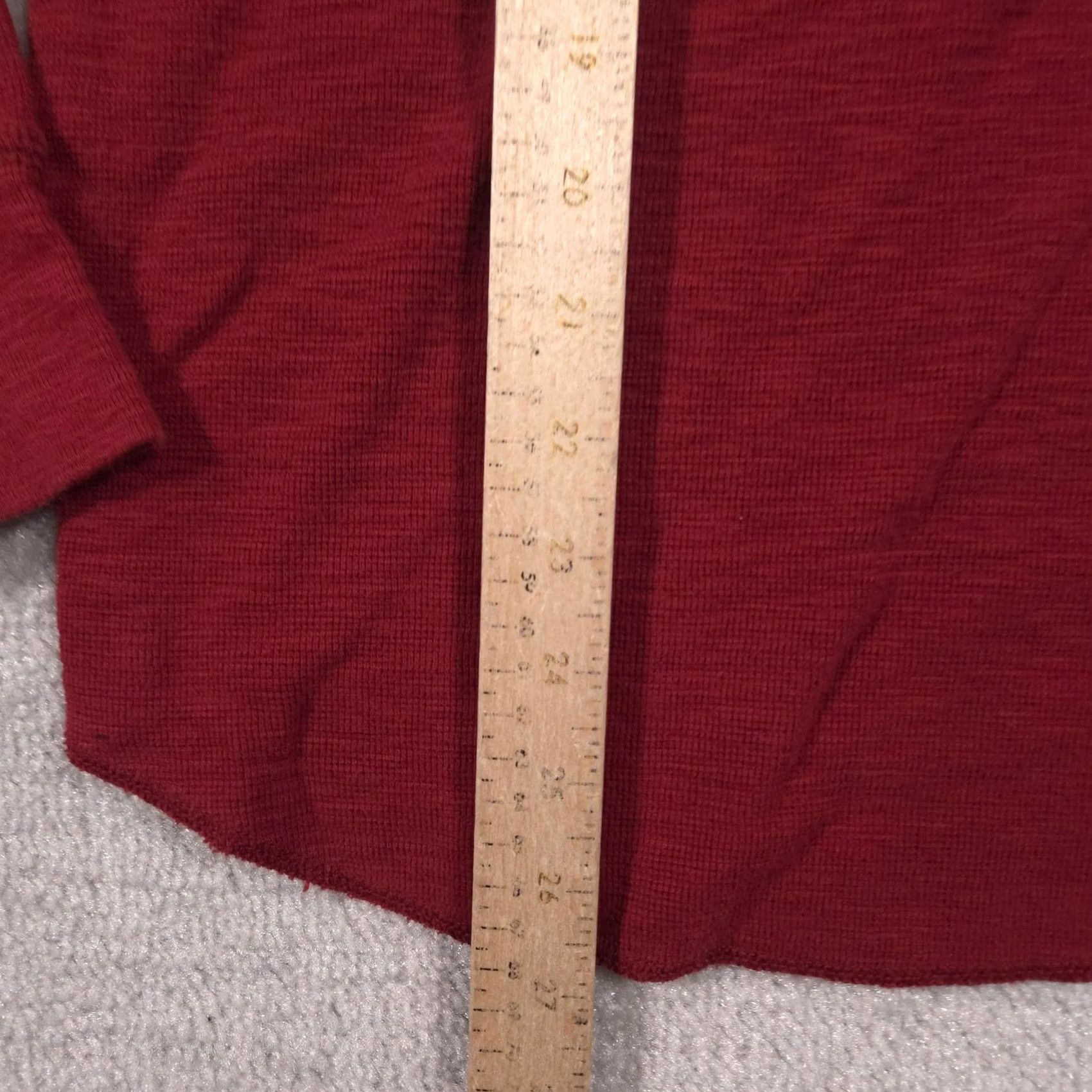 American Eagle Outfitters American Eagle Outfitters Shirt Mens M Red Thermal Crewneck Long Sleeve Size US M / EU 48-50 / 2 - 7 Thumbnail