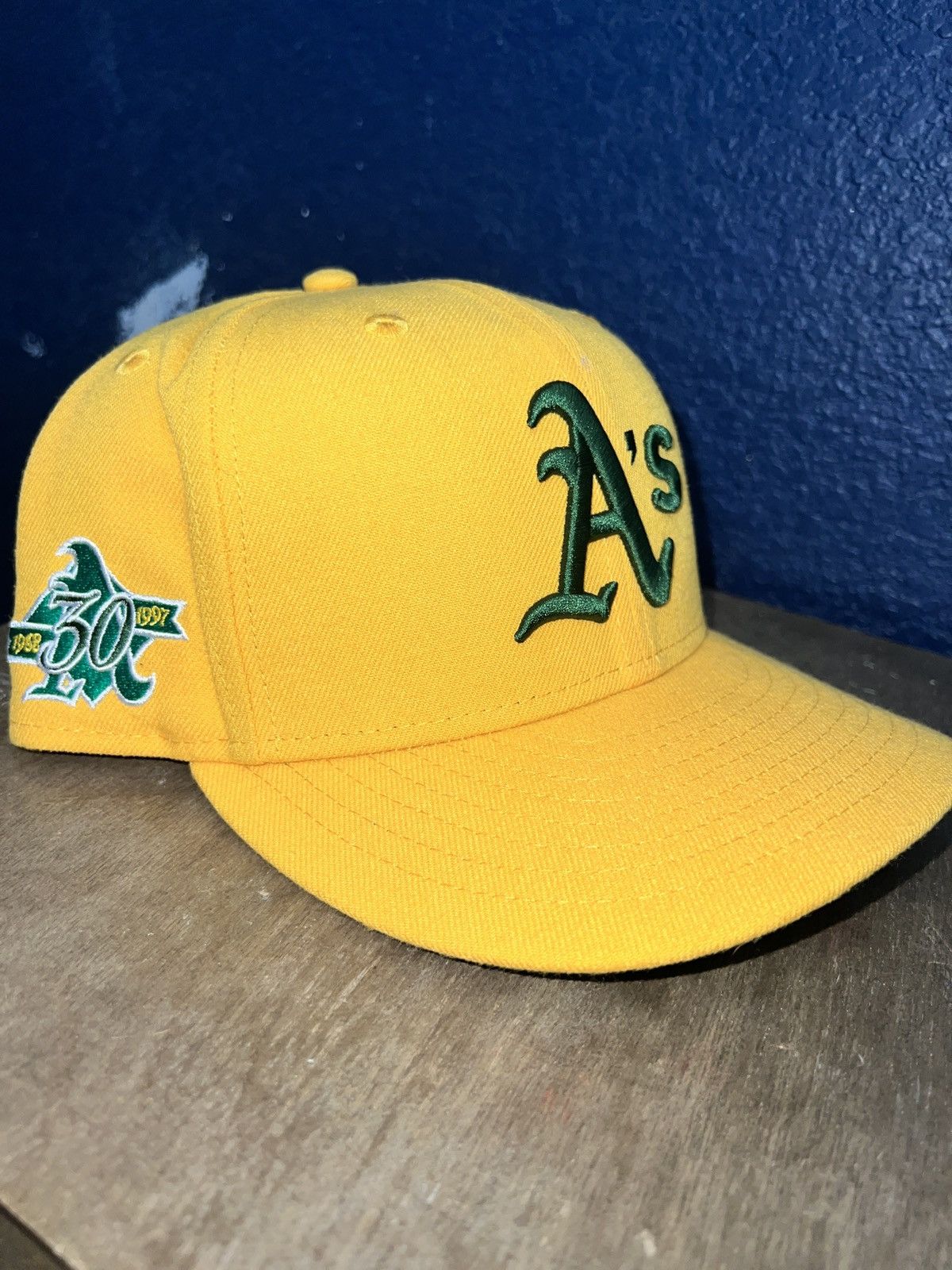 Hat Club × New Era Hatclub Oakland A’s fitted Size 7 1/4 Size ONE SIZE - 3 Thumbnail