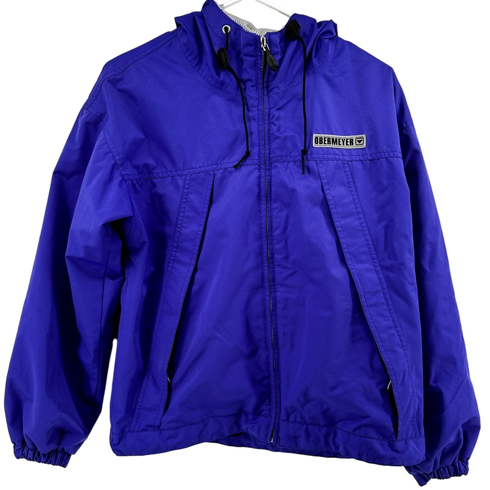 Obermeyer Obermeyer Windbreaker Ski Jacket Hood Full Zip Pockets 8 Size M / US 6-8 / IT 42-44 - 1 Thumbnail