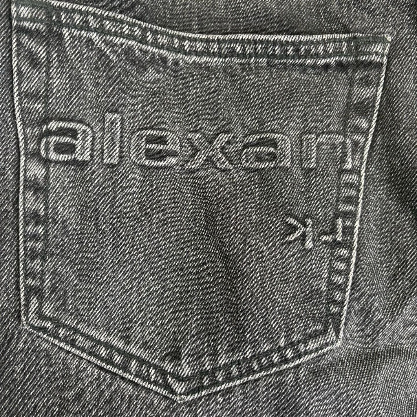 Alexander Wang Alexander Wang Logo pocket EZ mid-rise jeans| Size 29" - 6 Thumbnail
