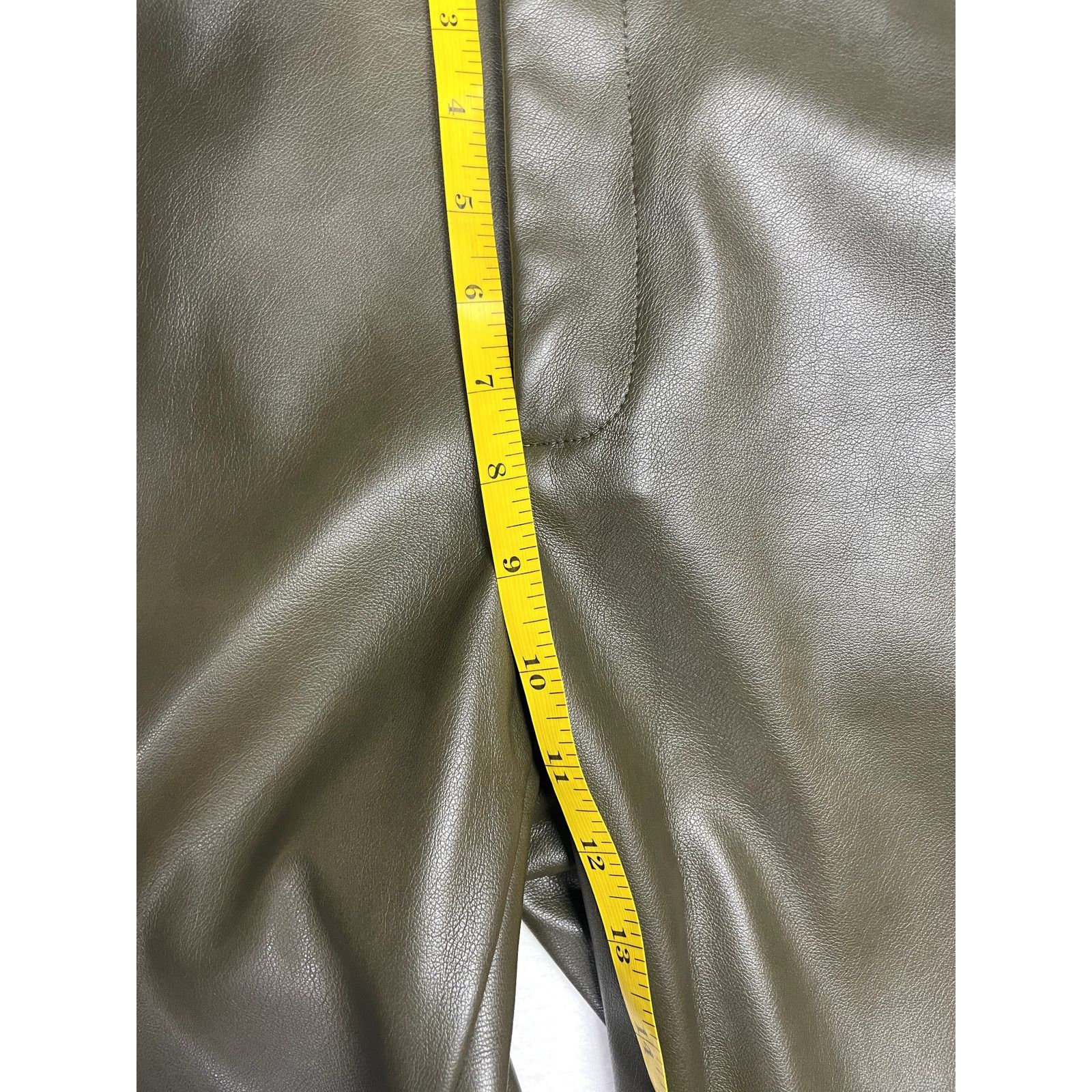 Other Avec Les Filles Women’s Medium Faux Leather Cropped Pants Size 30" / US 8 / IT 44 - 7 Thumbnail