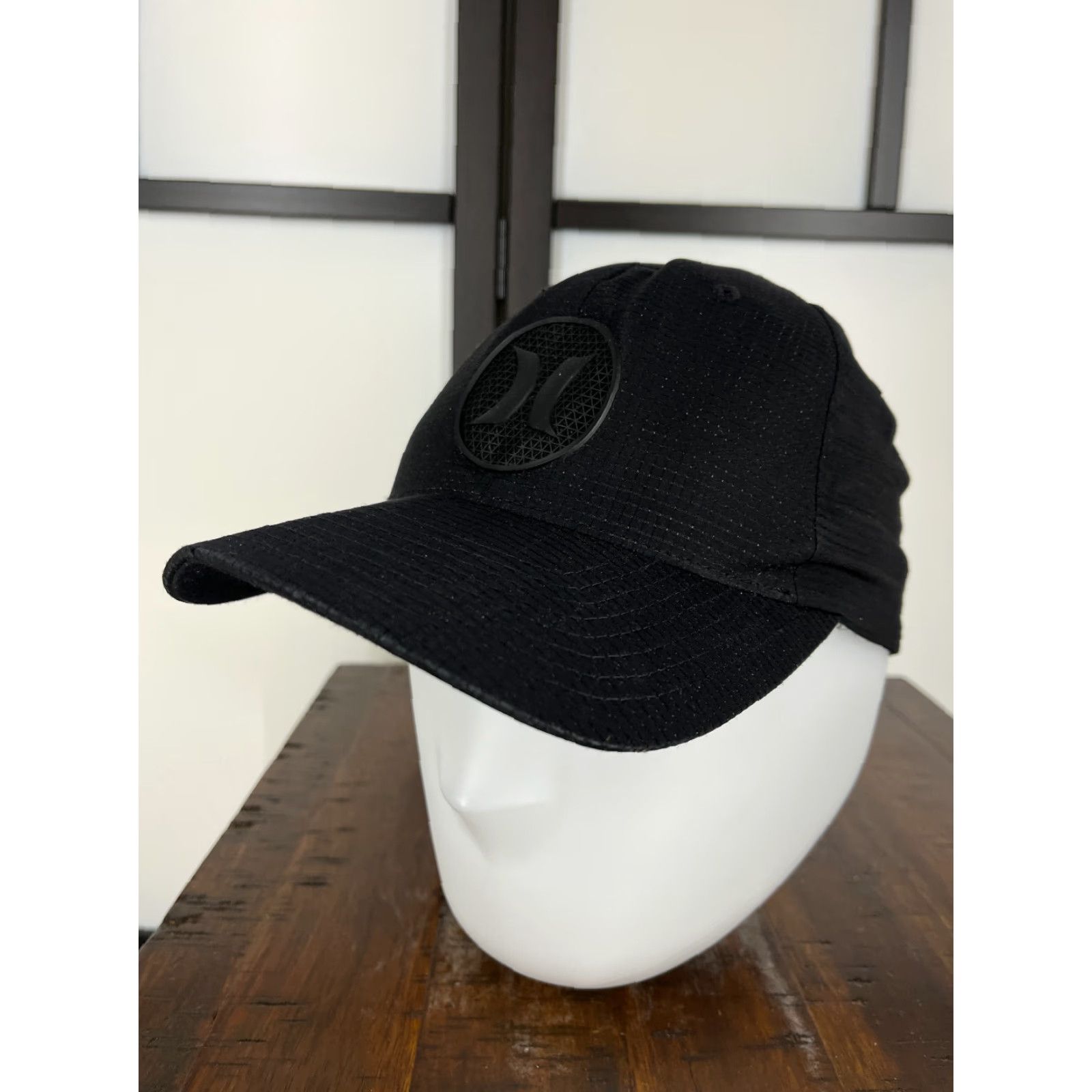 Hurley Hurley Hat Cap Fitted Adult M Black Delta Poly Skate Size ONE SIZE - 4 Thumbnail