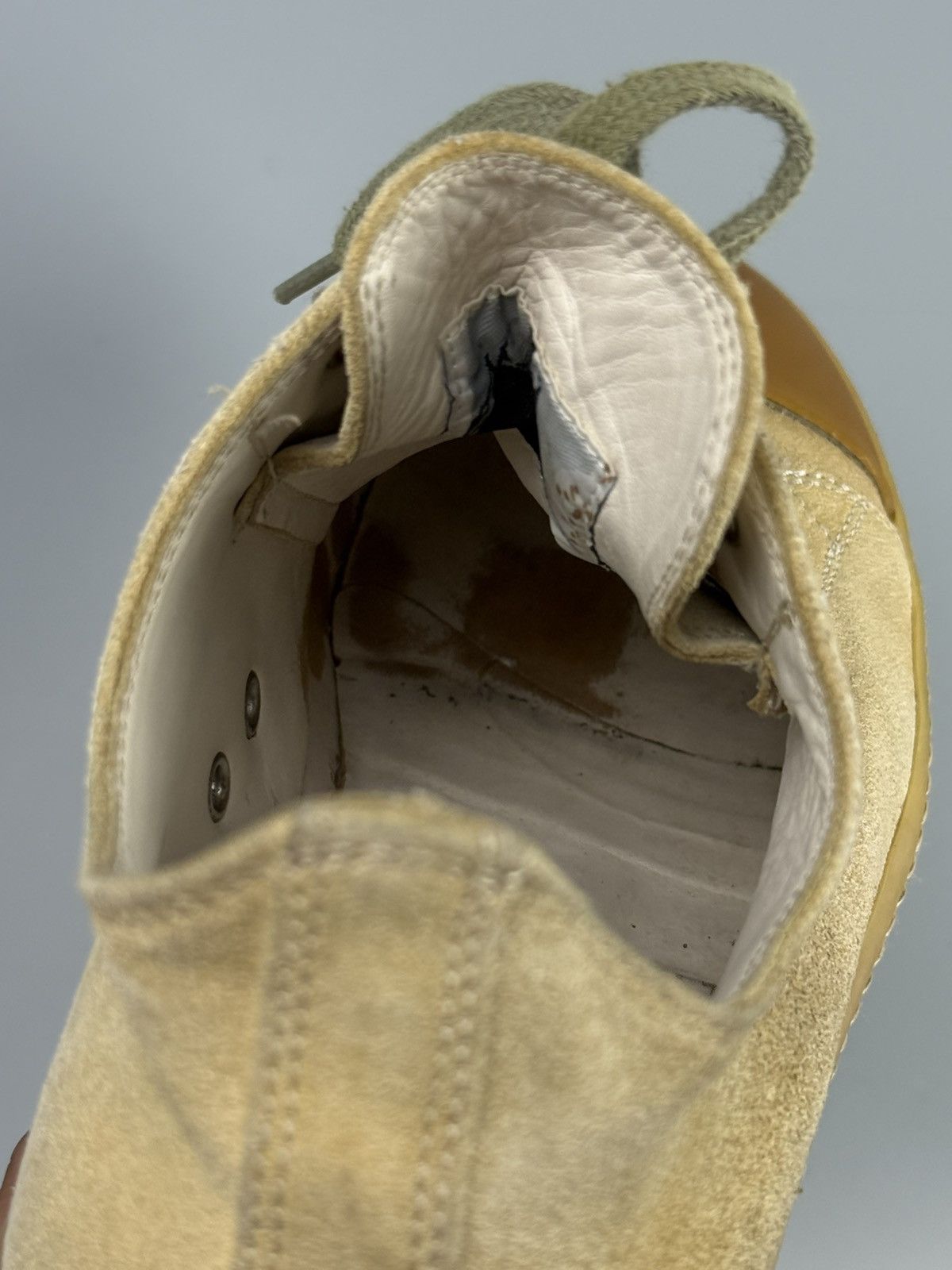 Rick Owens Rick Owens - Gum Sole Suede ‘Ramones’ Low Top Sneakers Size US 8 / EU 41 - 16 Thumbnail