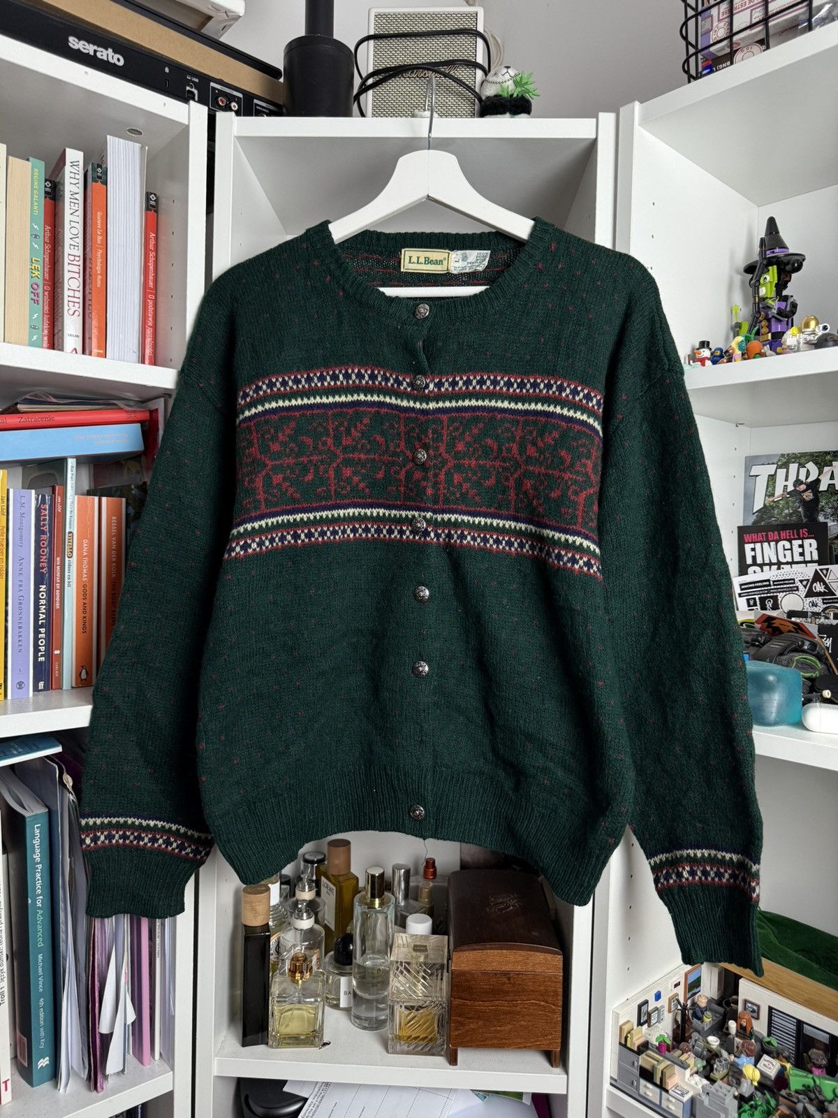 L.L. Bean × Vintage VIntage 90s L.L. Bean wool button up