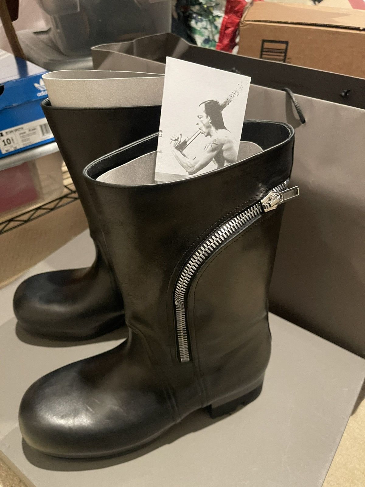 Rick Owens Bauhaus Ballast Boot Pull On Size US 11 / EU 44 - 10 Thumbnail