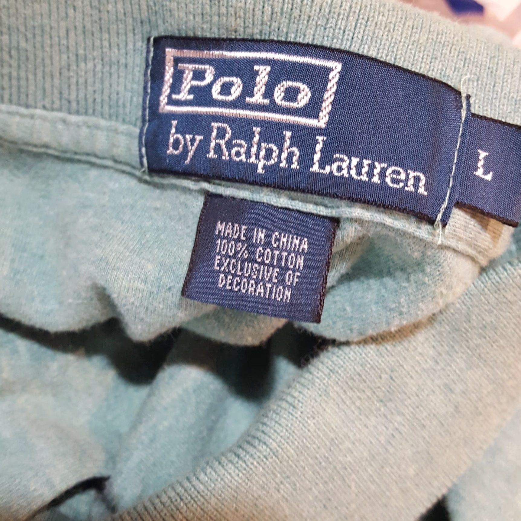 Polo Ralph Lauren VINTAGE Polo Ralph Lauren Preppy Button-Up Shirt Men's Large Short Sleeve Collared Green Cotton 90s Casual Retro Size US L / EU 52-54 / 3 - 5 Thumbnail