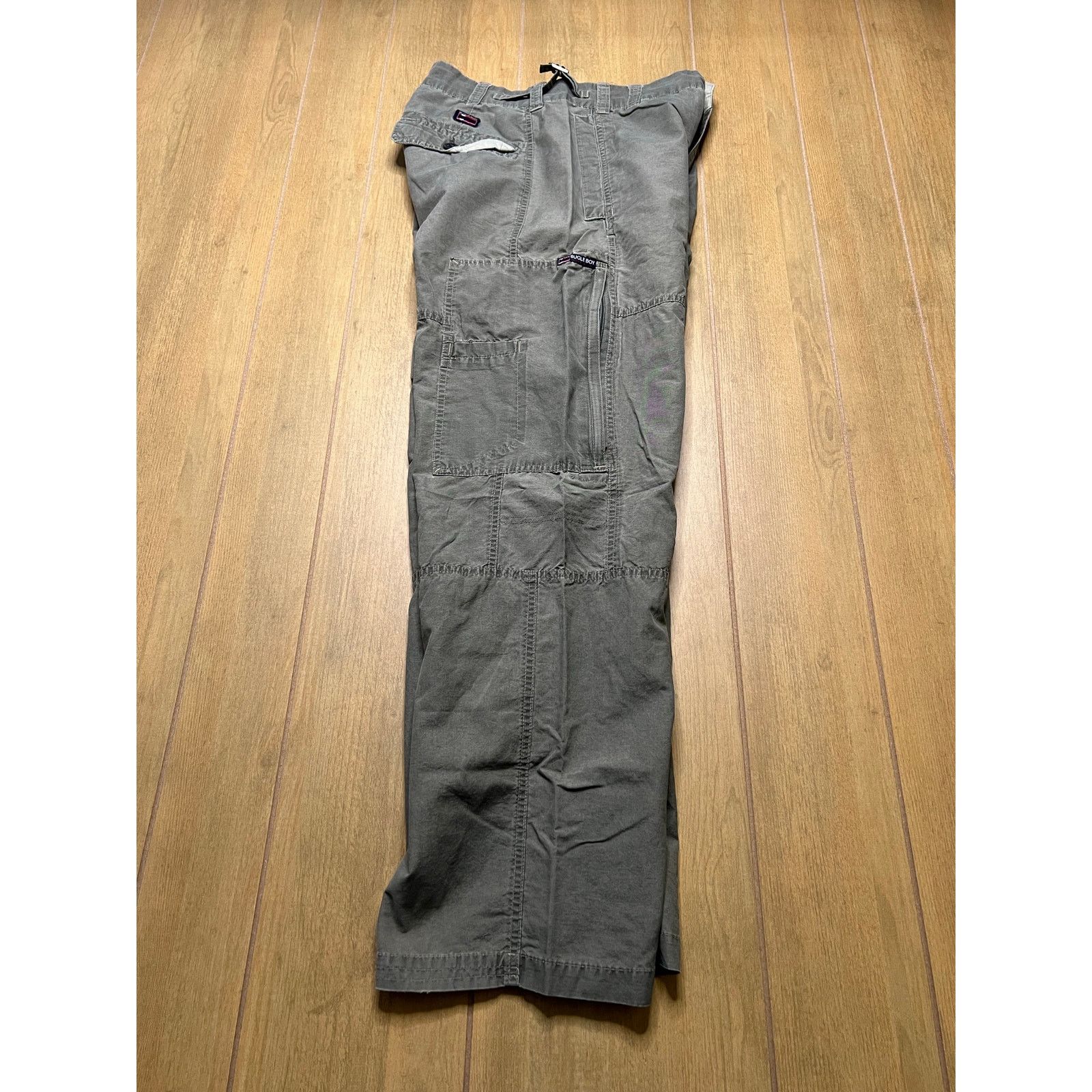 Bugle Boy Vintage 90s Bugle Boy Cargo Pants Mens 30x30 Olive Green Y2K Size US 30 / EU 46 - 8 Thumbnail