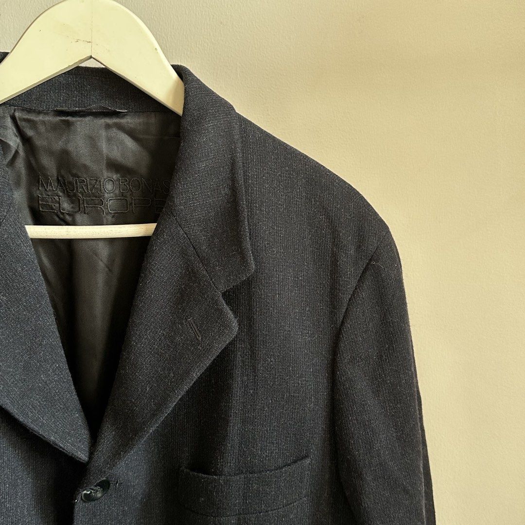 Other 1997/1998 Maurizio Bonas Wool Blazer Runway Jacket Size US L / EU 52-54 / 3 - 7 Thumbnail